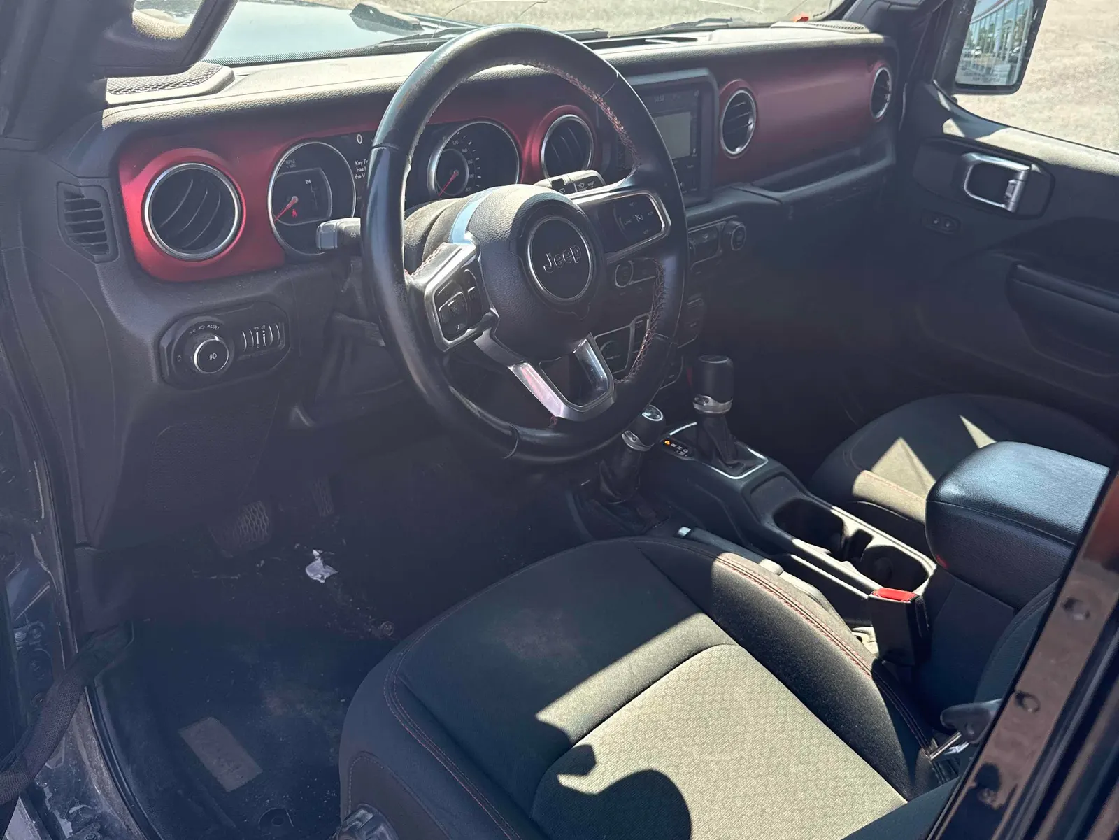 Interior driver side