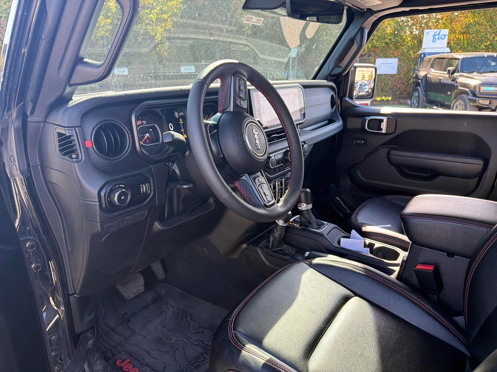 Interior driver side