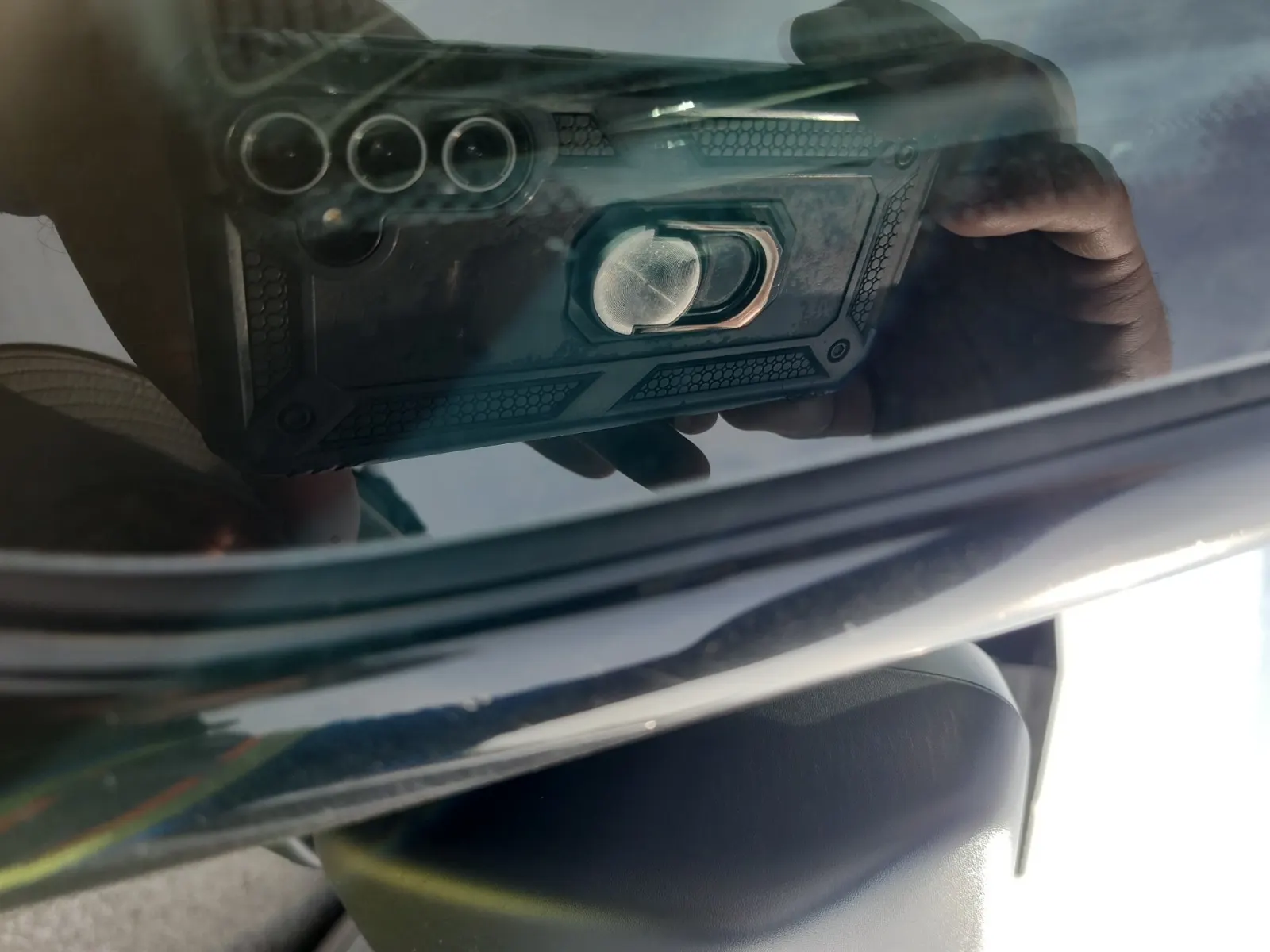 Dash VIN Plate Photo
