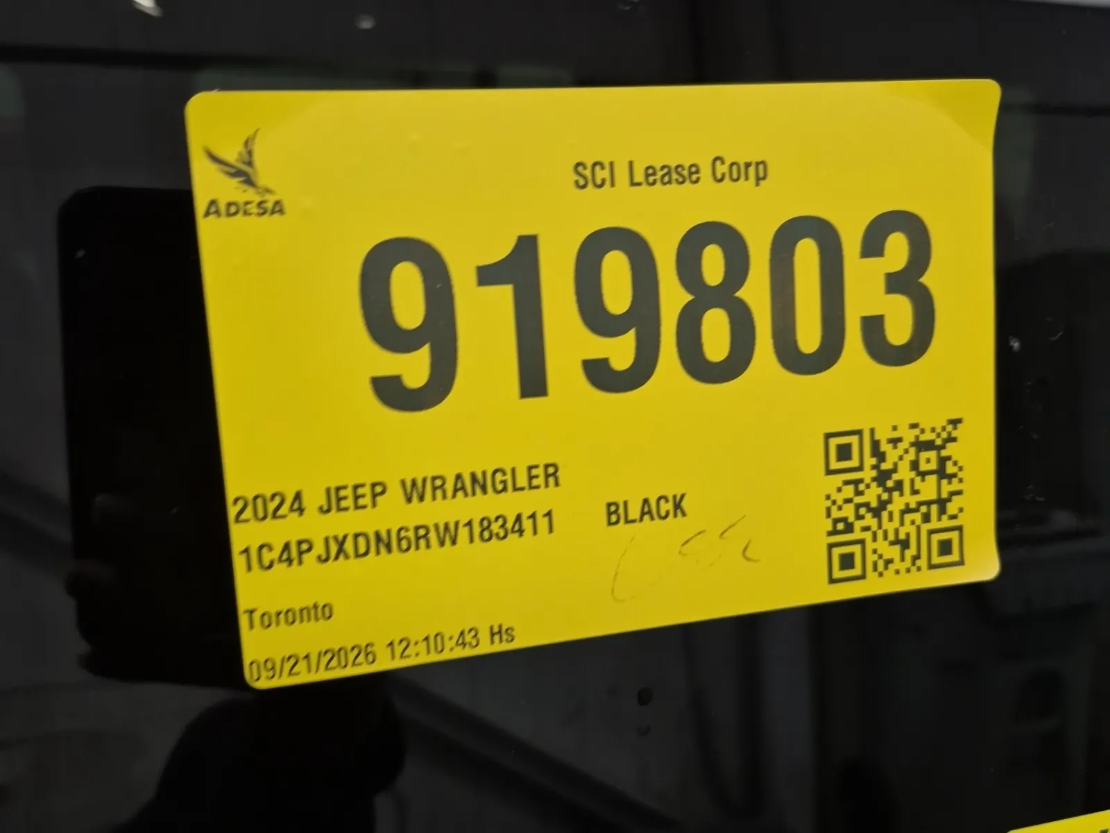 Inventory Label Photo