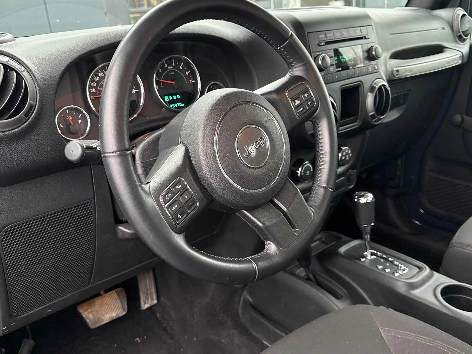 Interior driver side