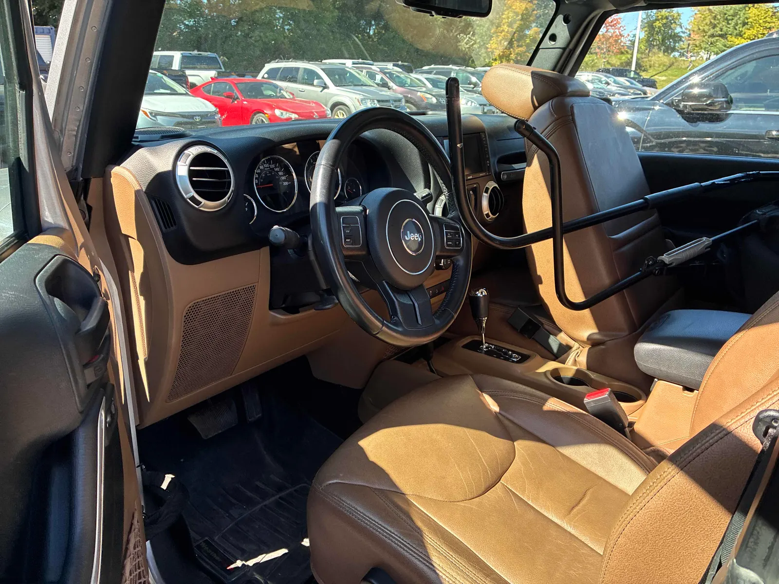 Interior driver side