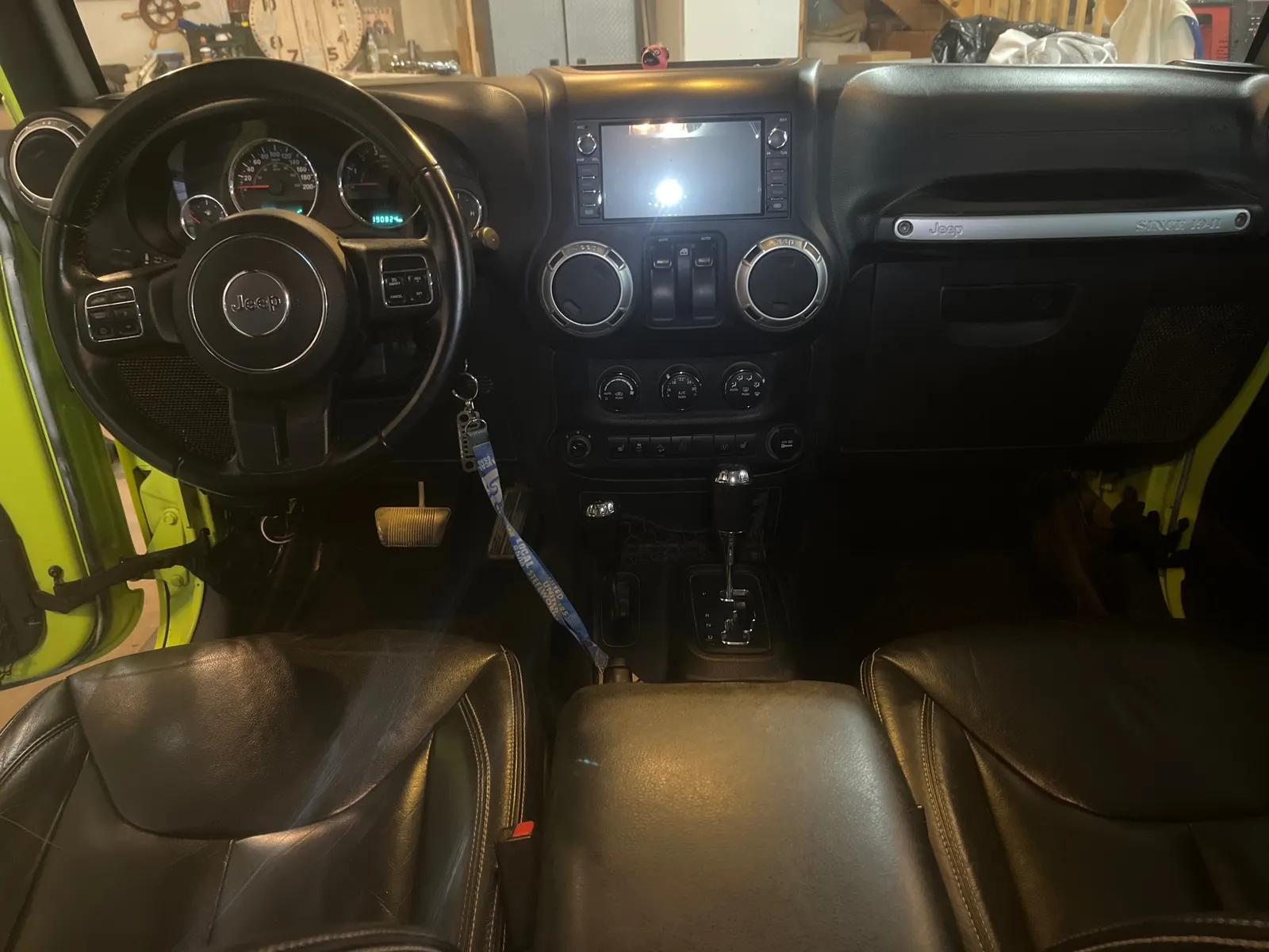 Interior driver side