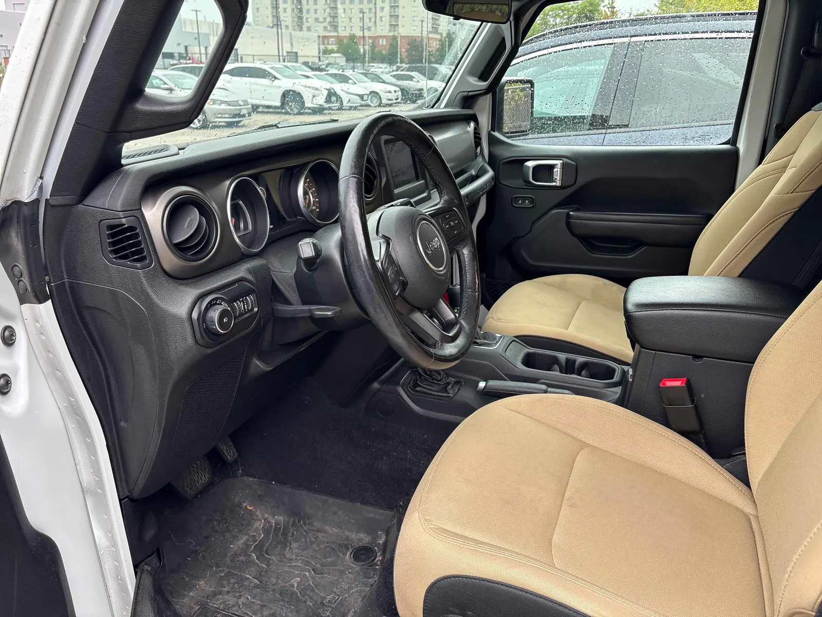 Interior driver side