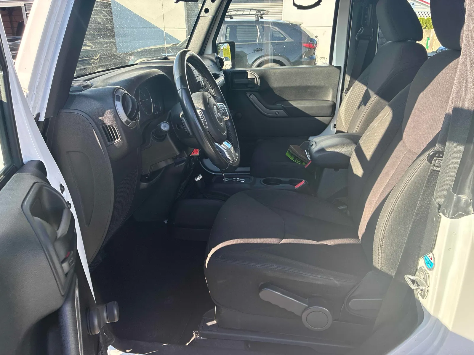 Interior driver side