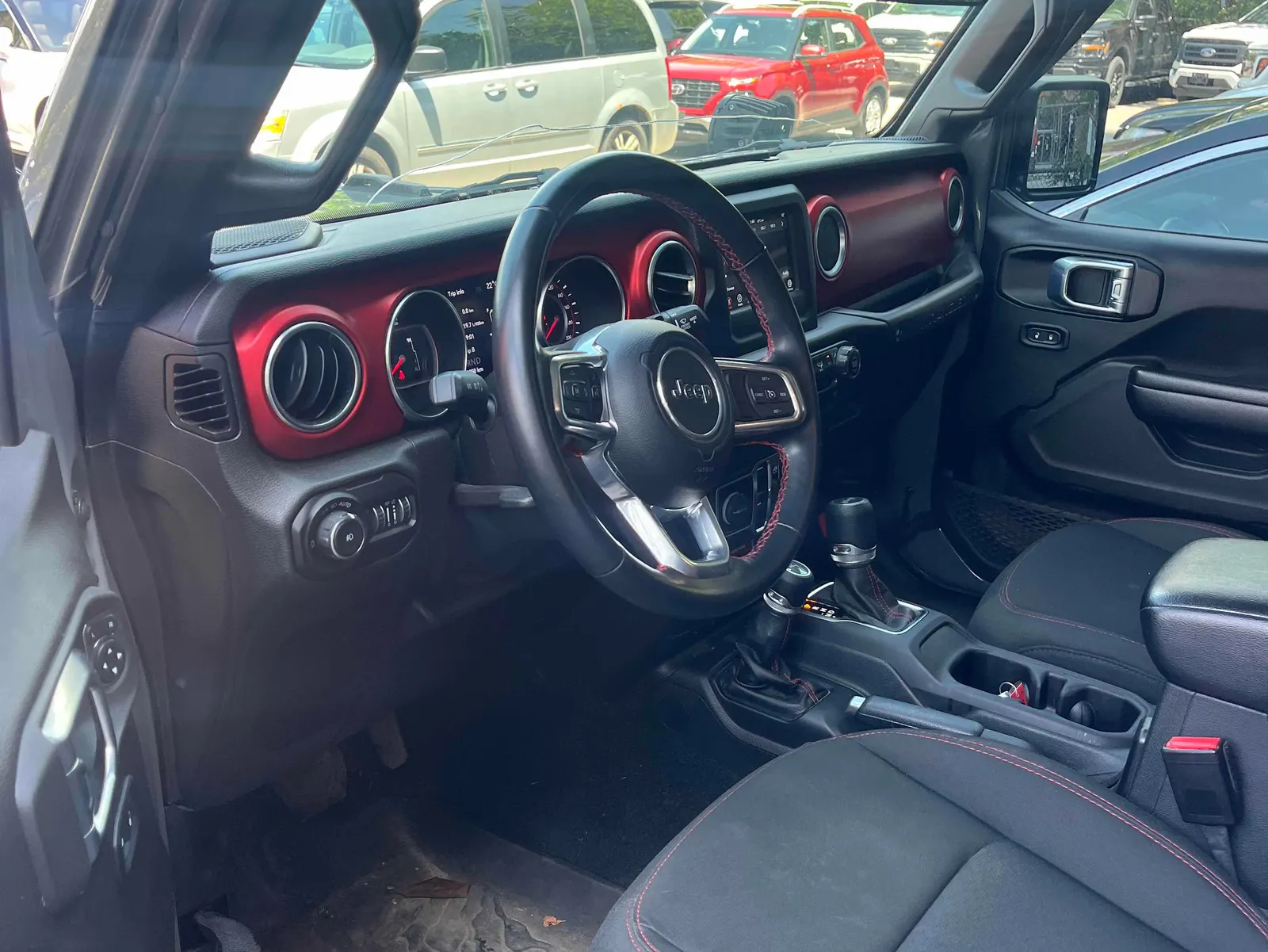 Interior driver side