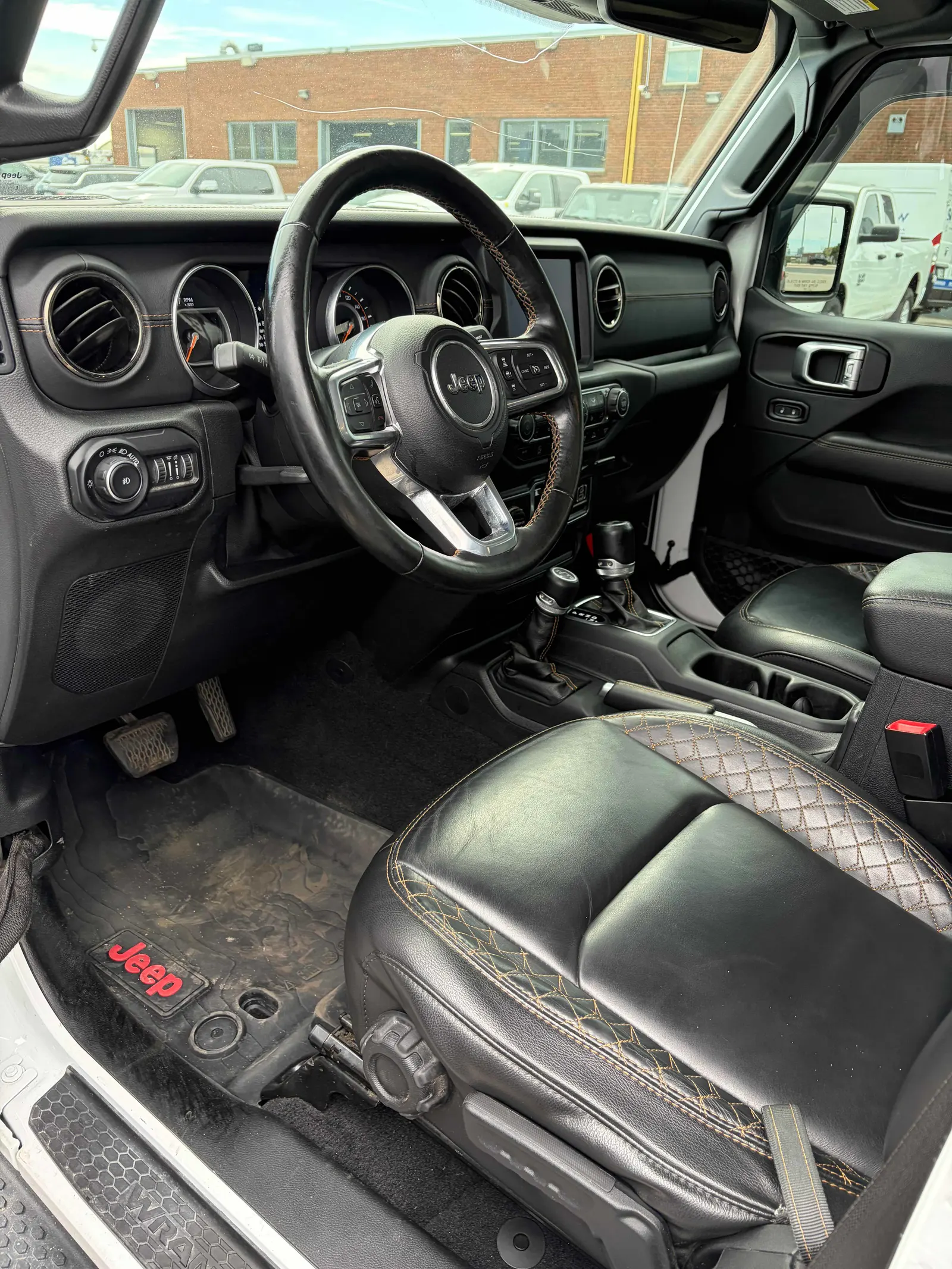 Interior driver side