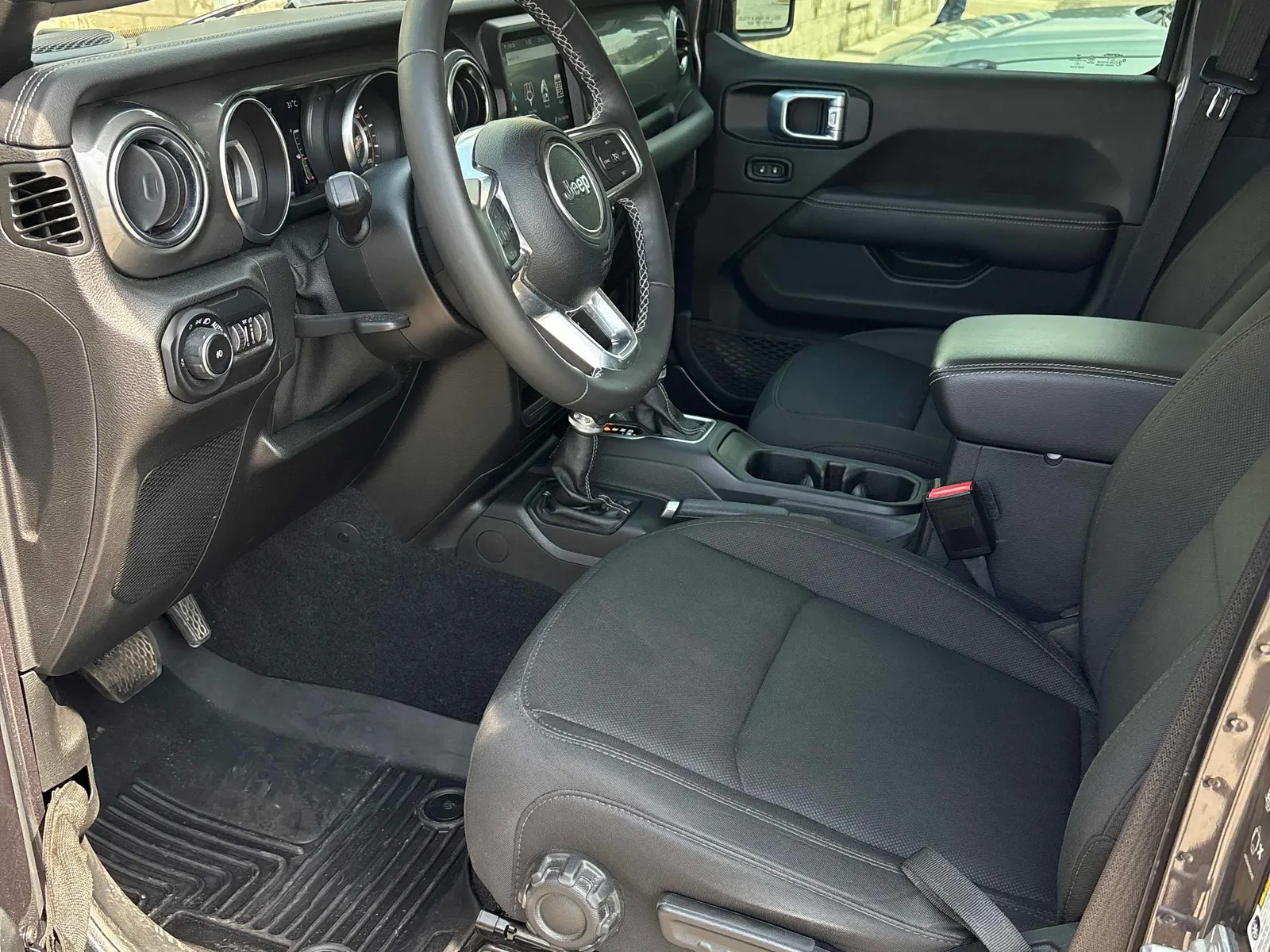 Interior driver side
