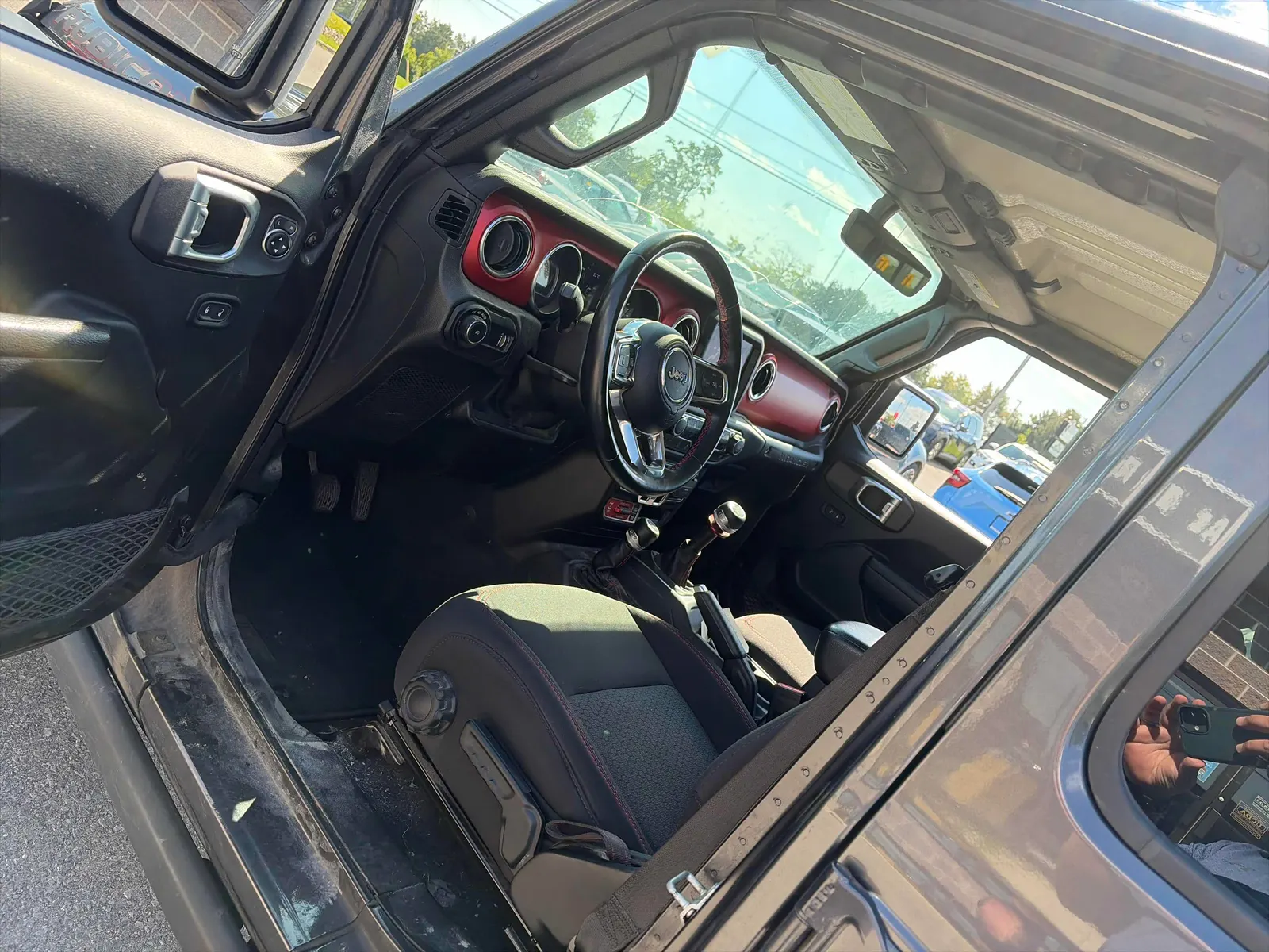 Interior driver side