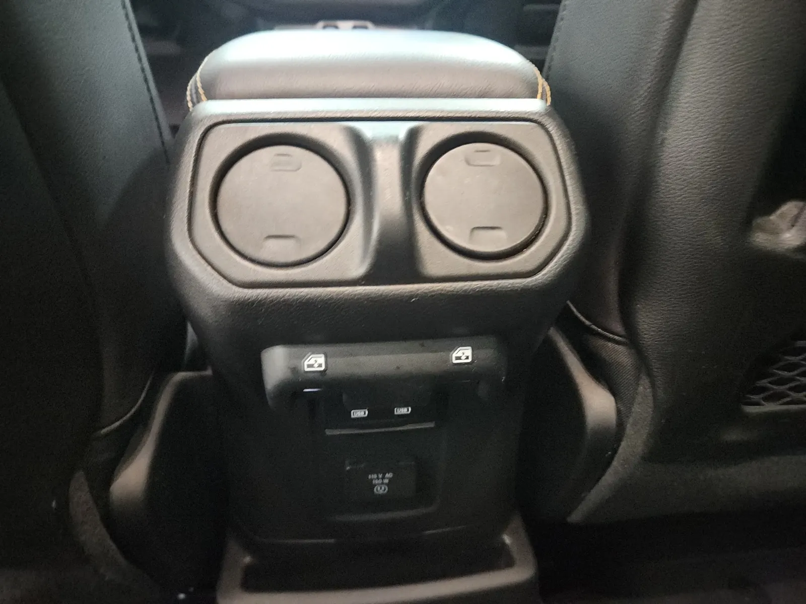 Rear AC Controls