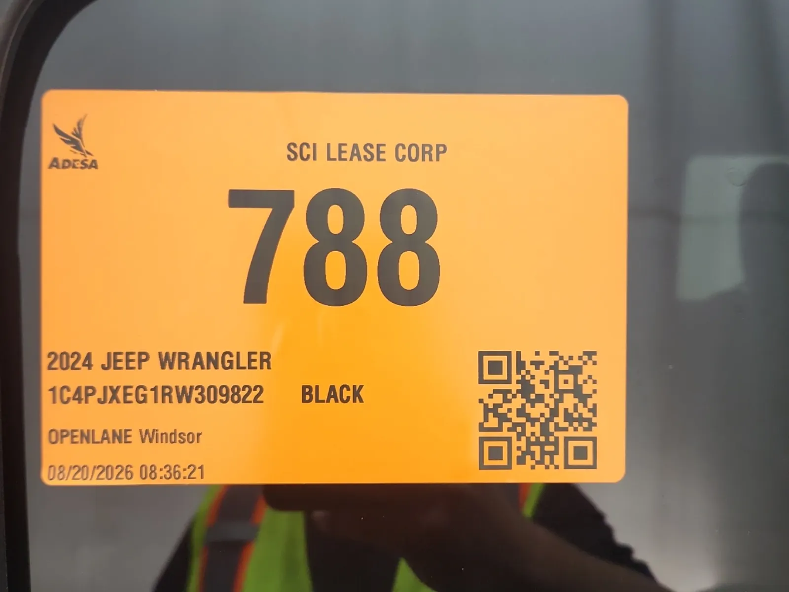 Inventory Label Photo