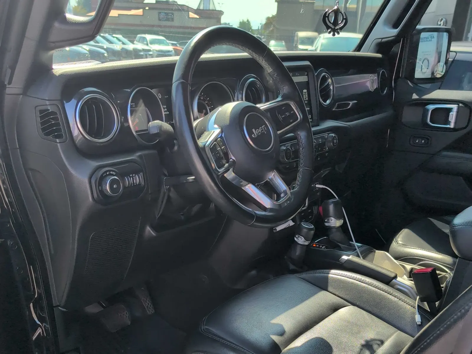Interior driver side