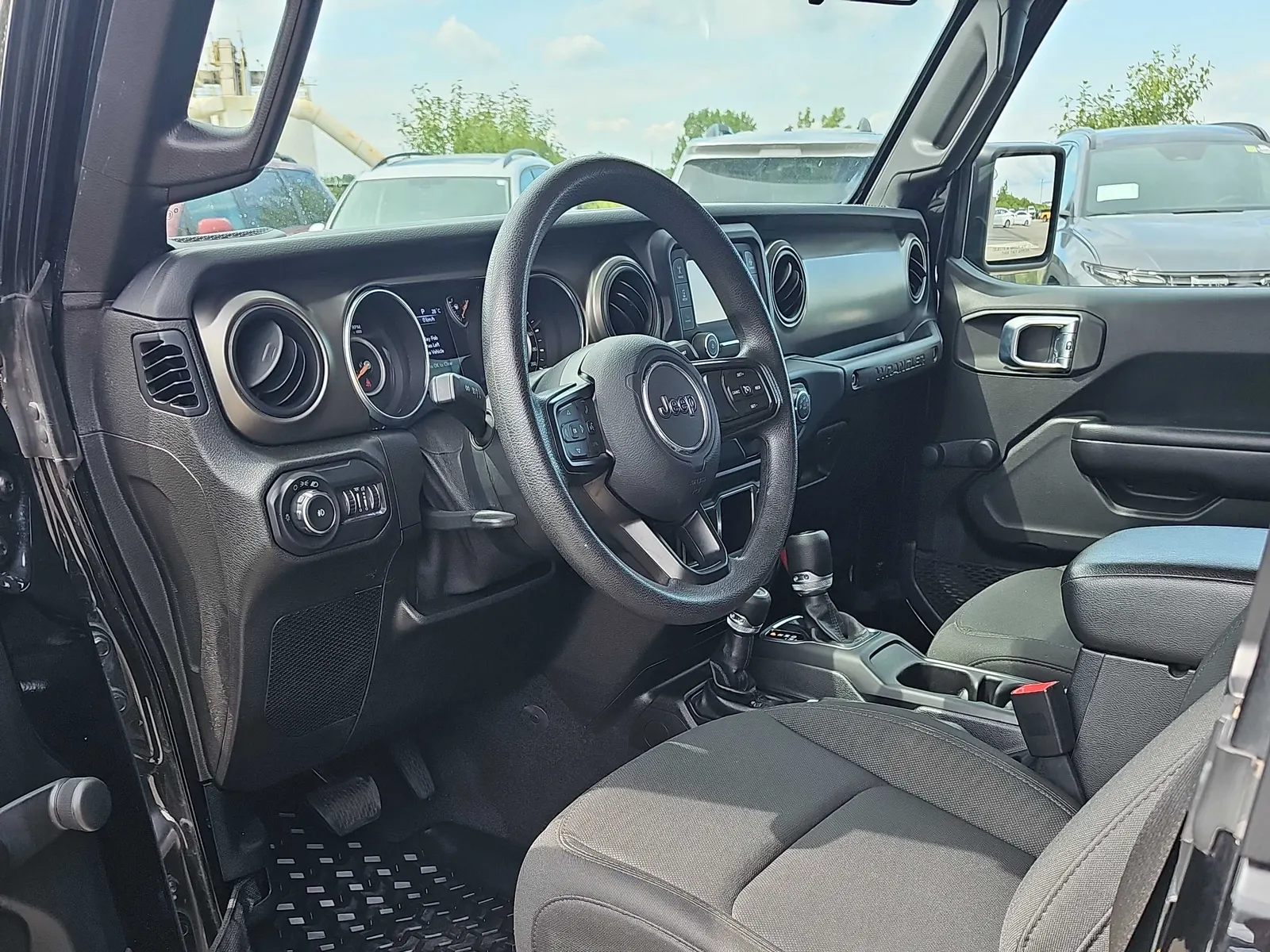 Interior driver side