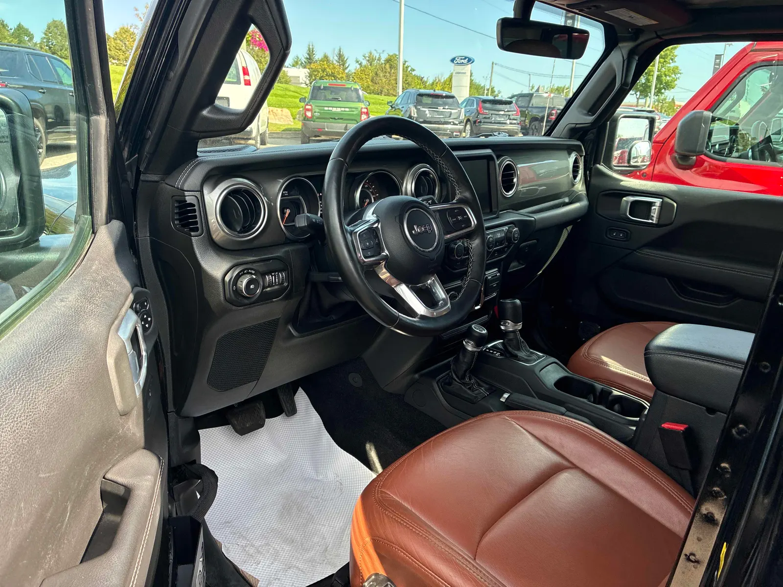 Interior driver side