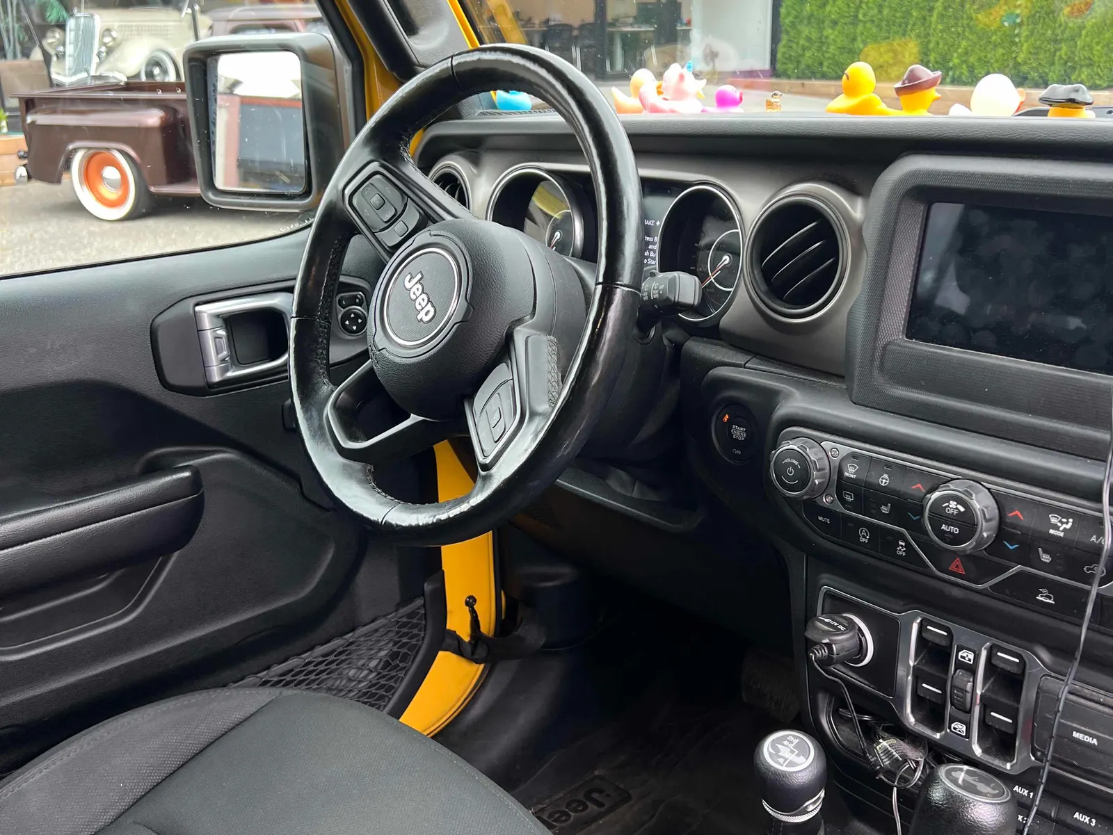 Interior driver side