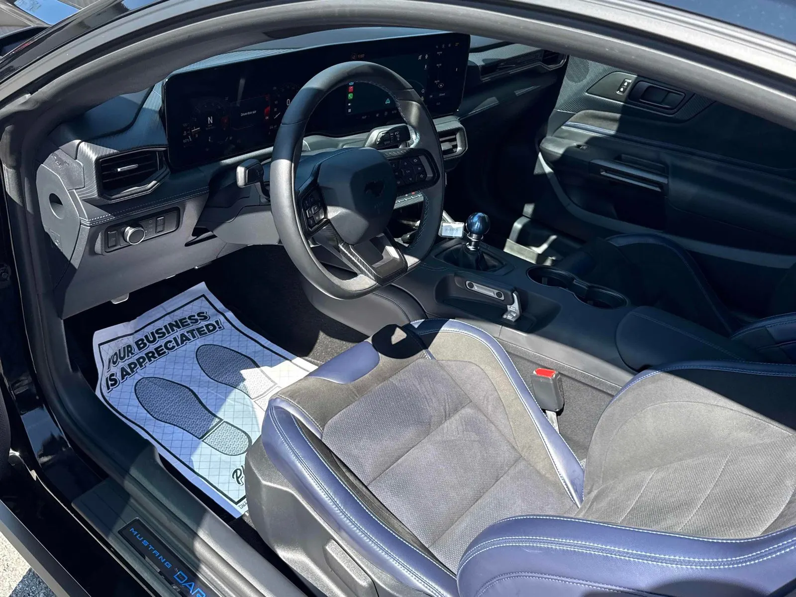 Interior driver side