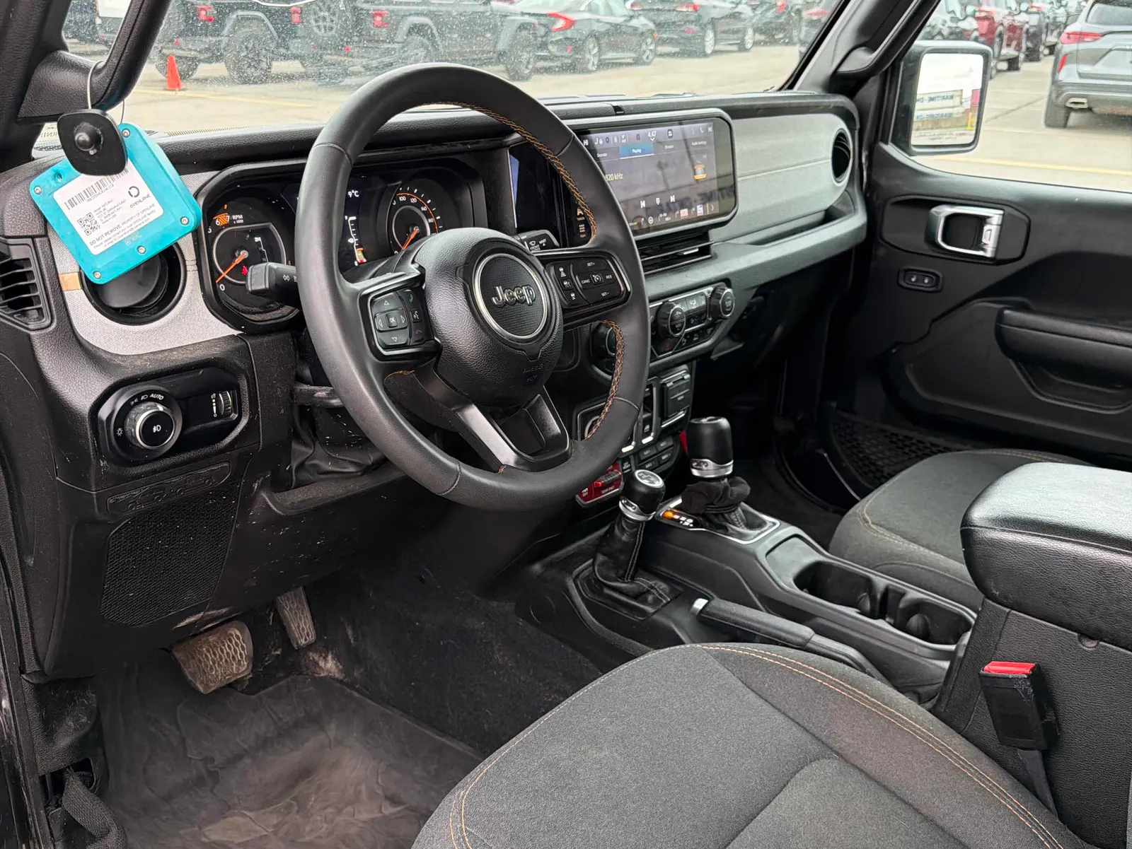 Interior driver side