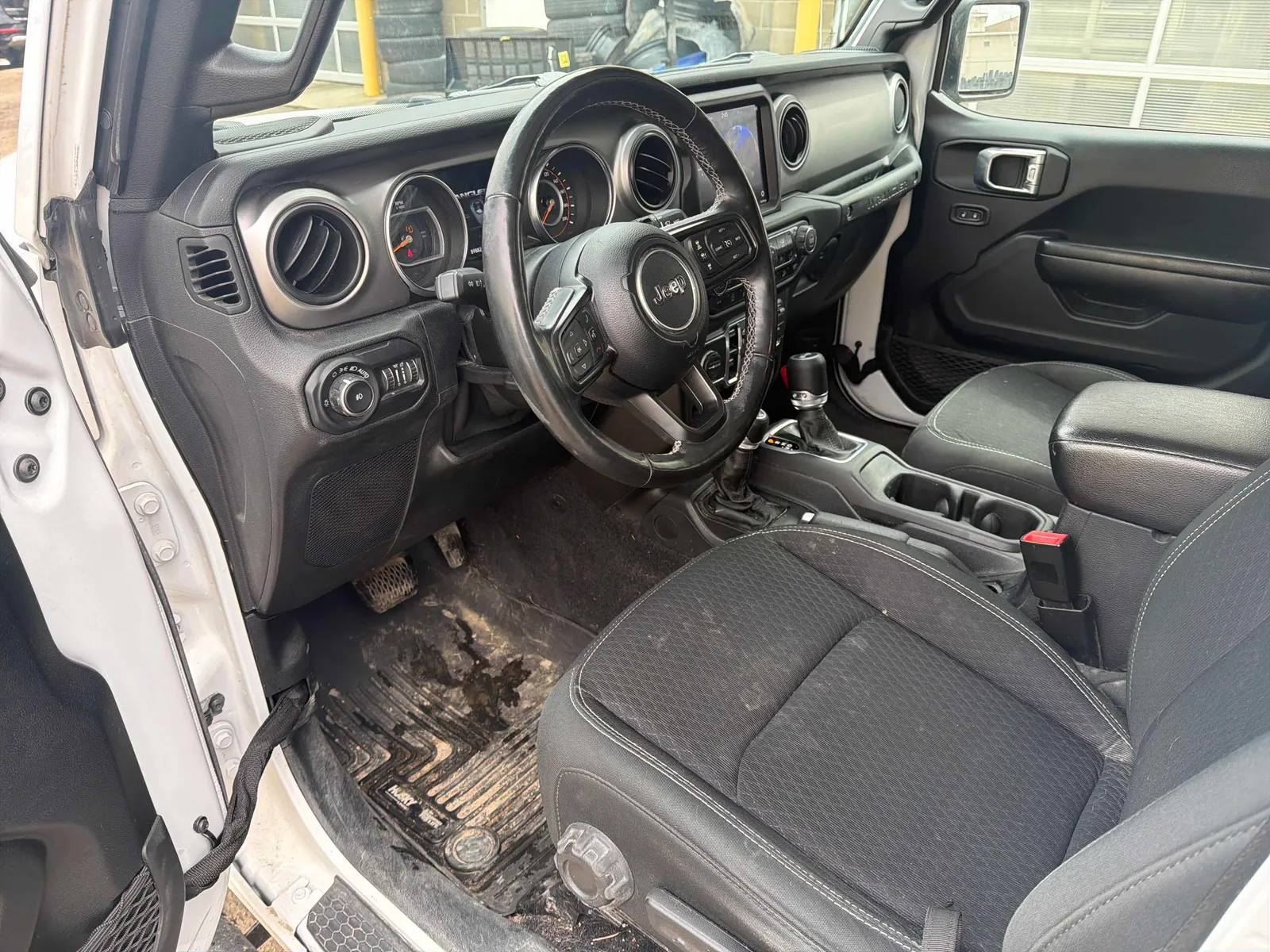 Interior driver side