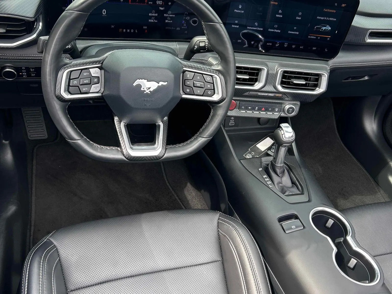 Interior driver side