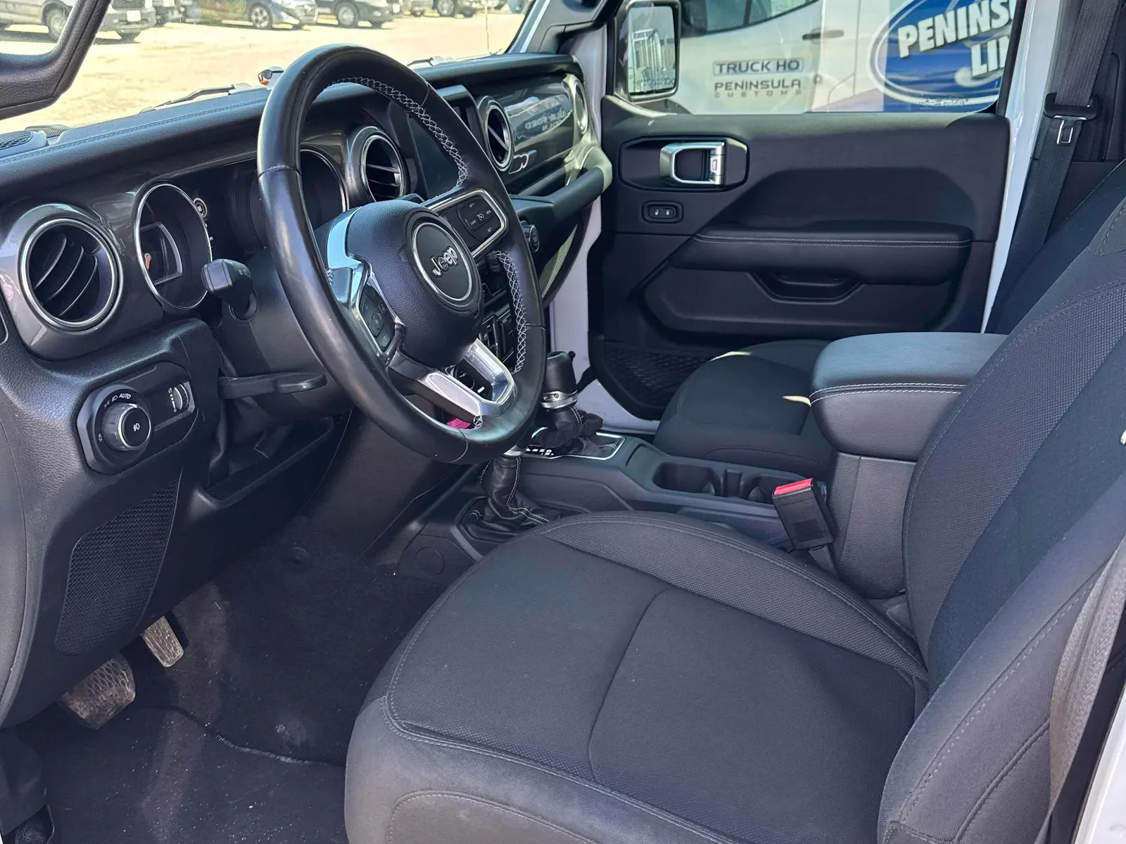 Interior driver side