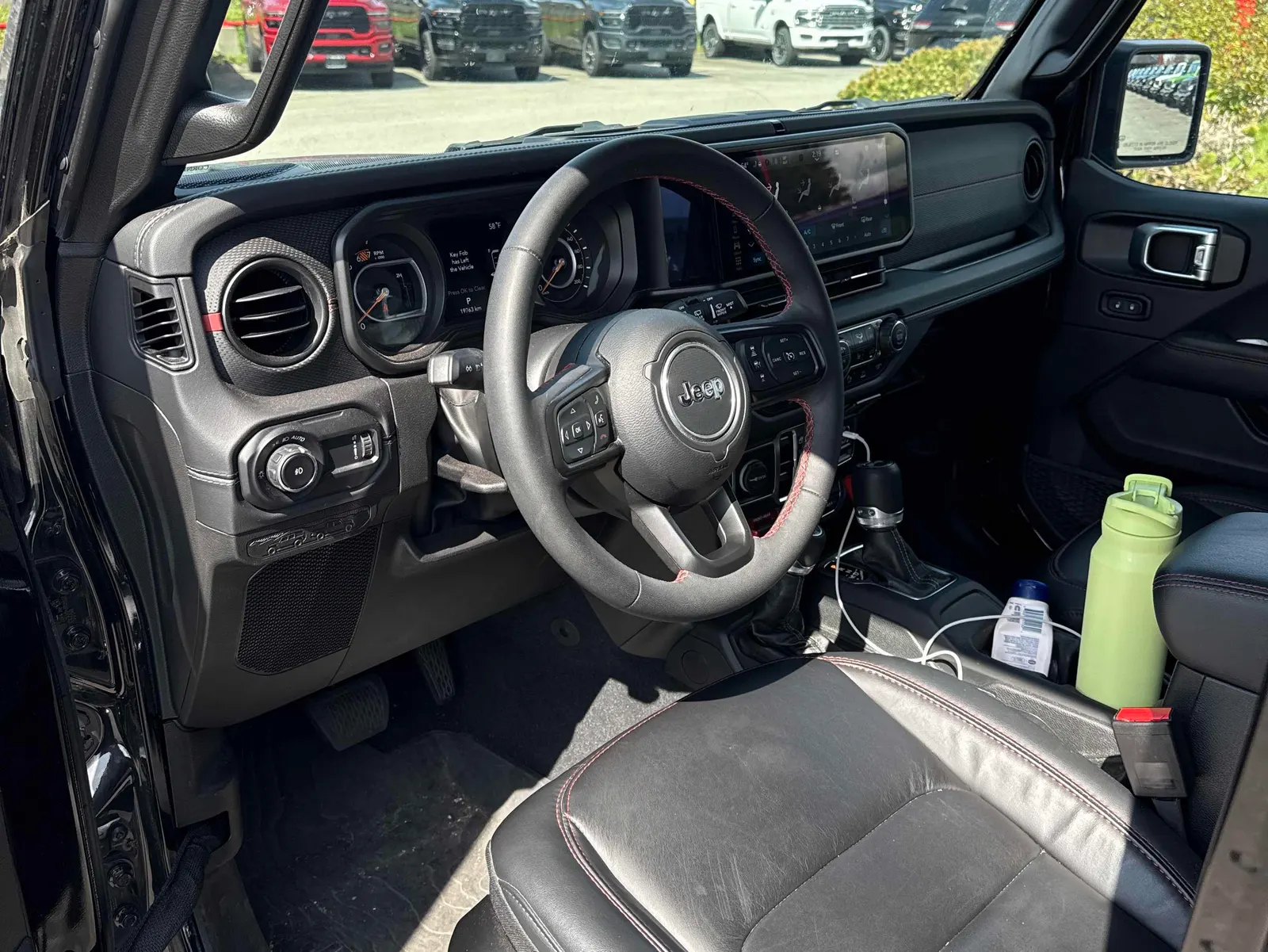 Interior driver side