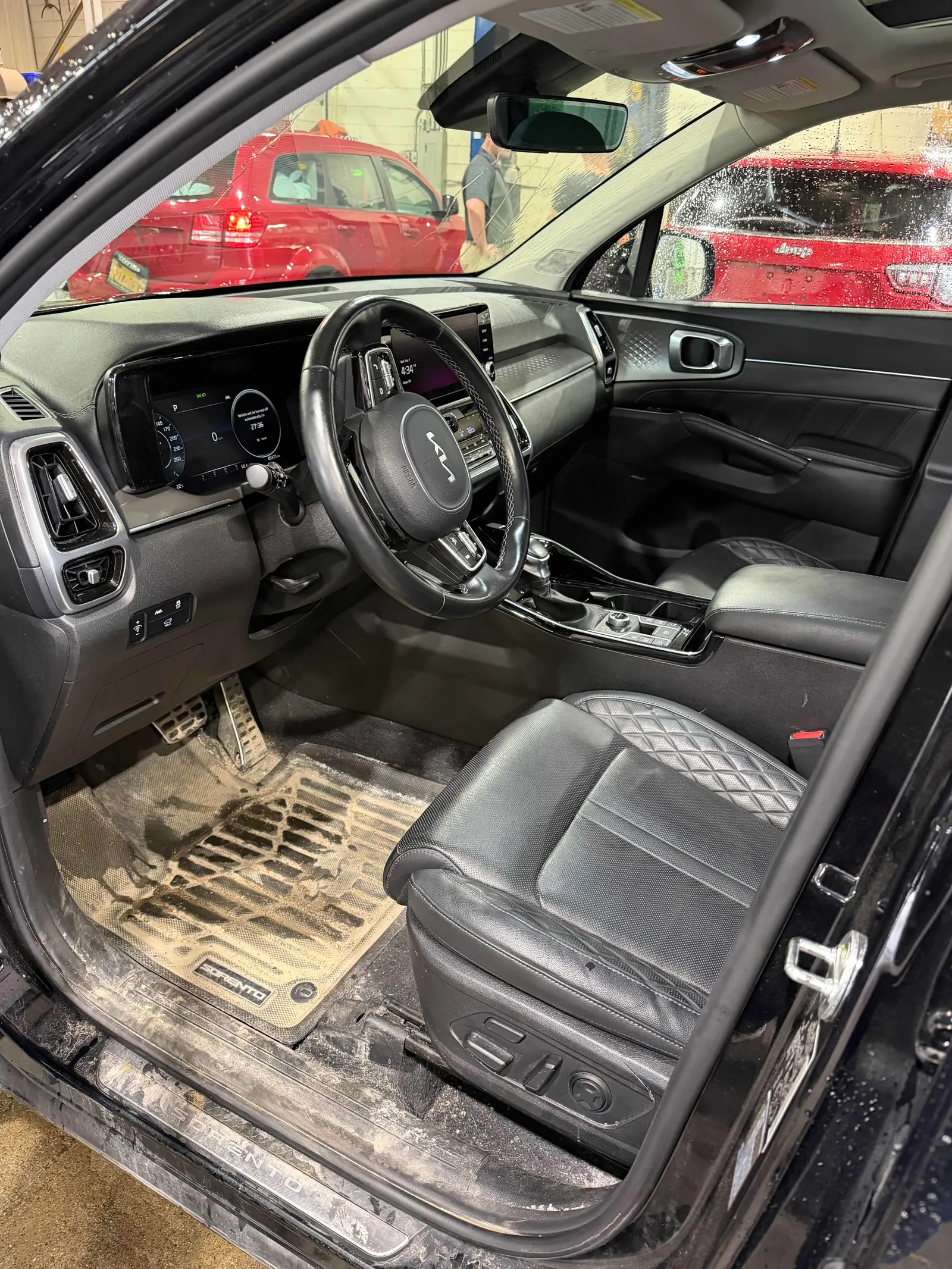Interior driver side