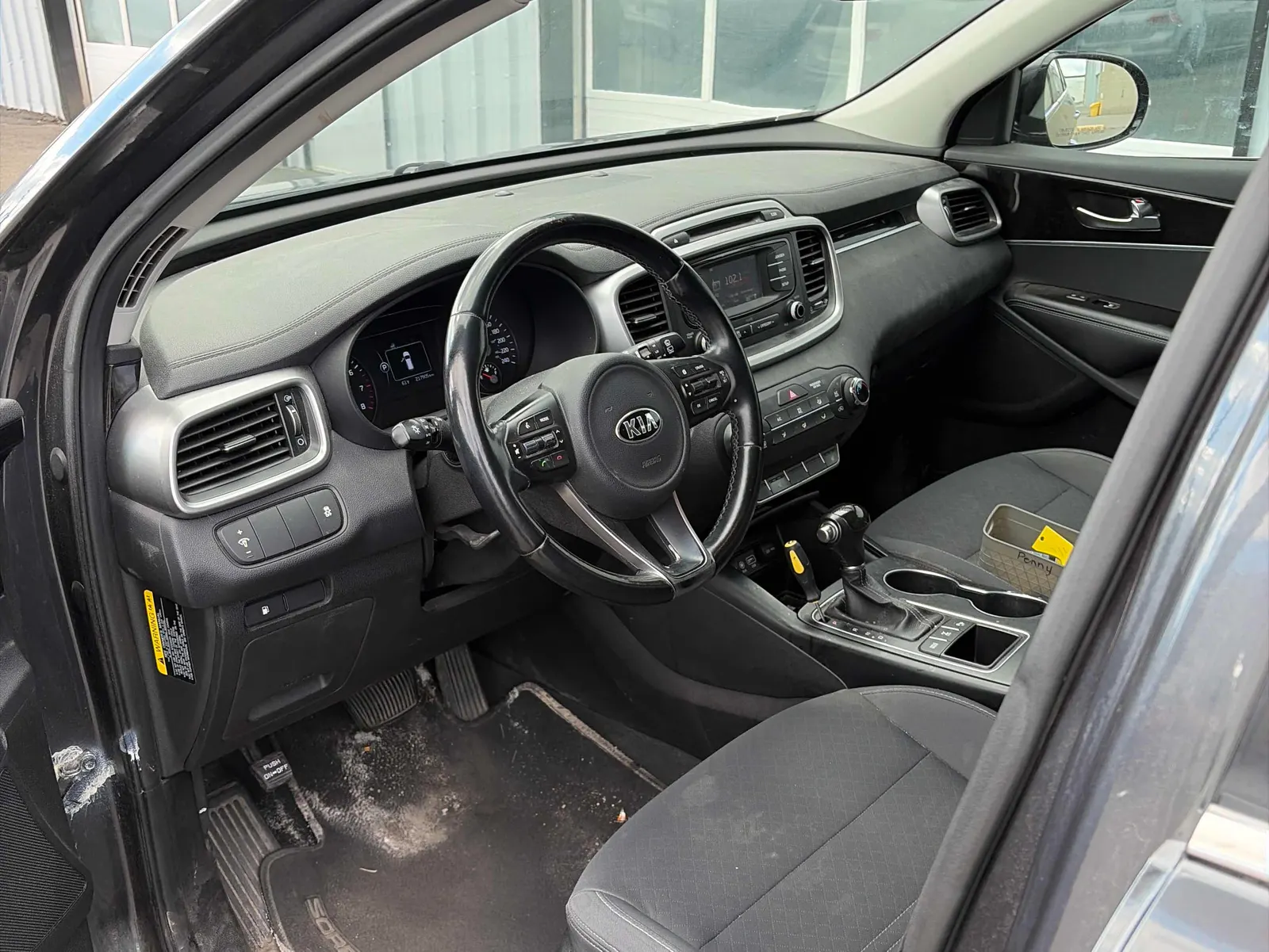 Interior driver side