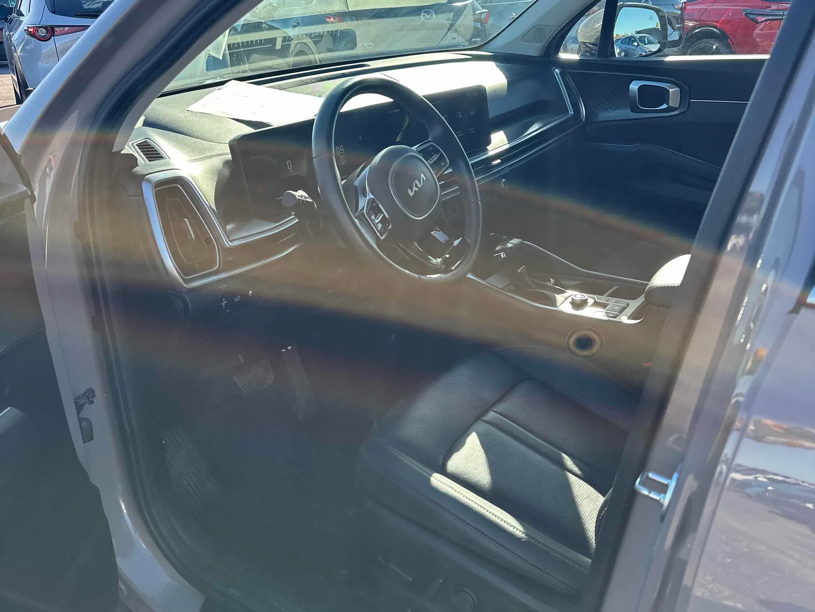 Interior driver side