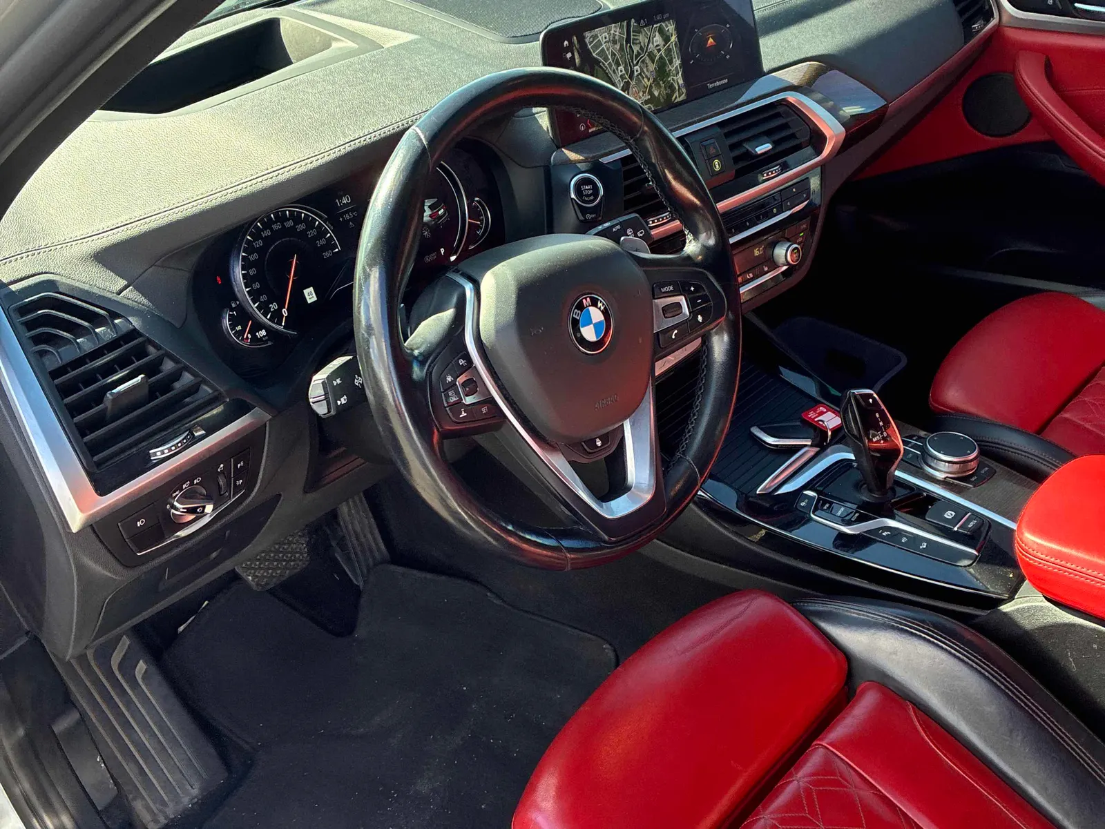 Interior driver side