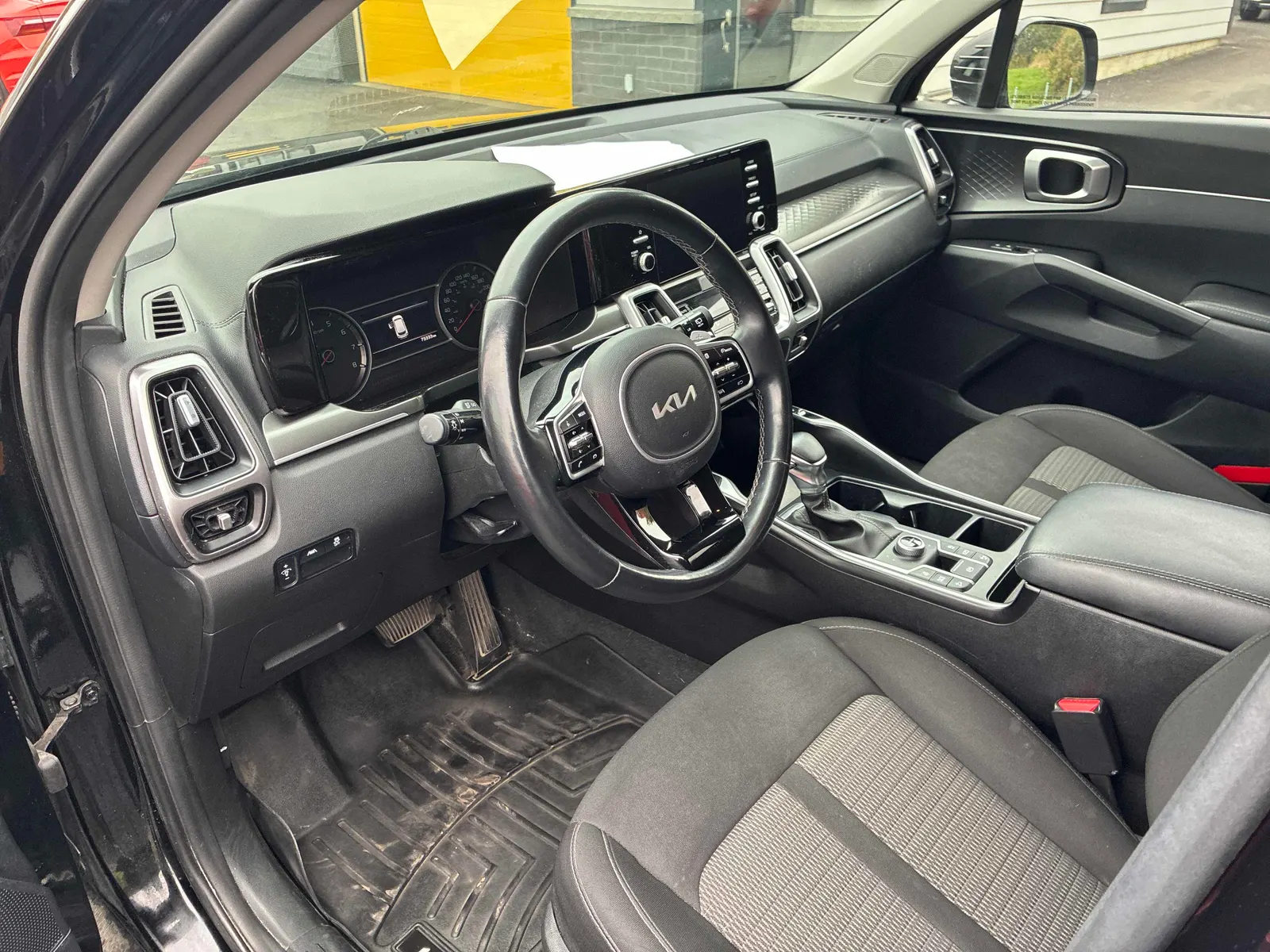Interior driver side