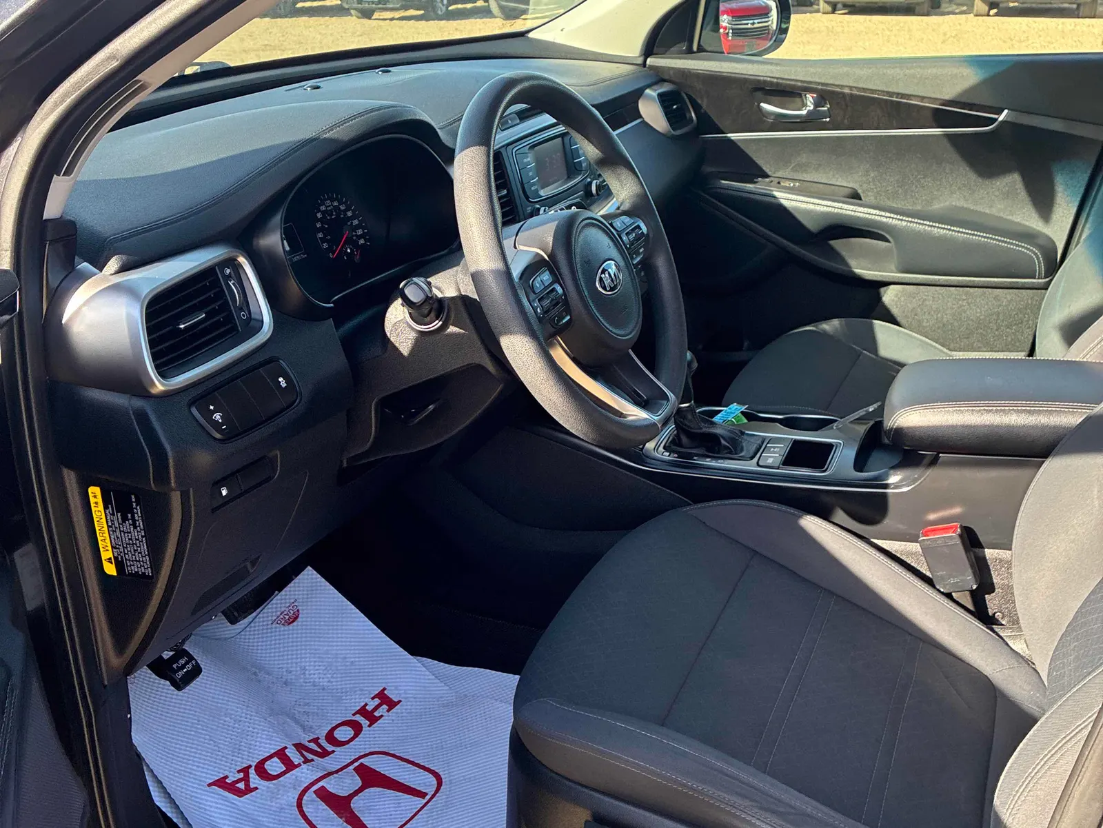 Interior driver side