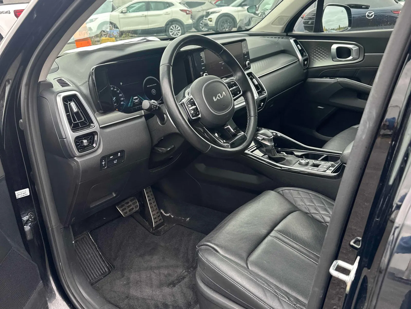 Interior driver side