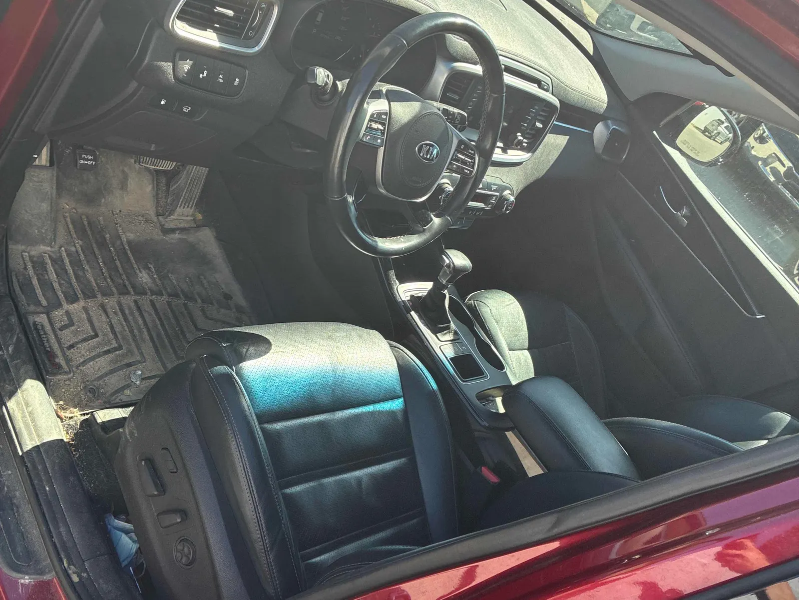Interior driver side