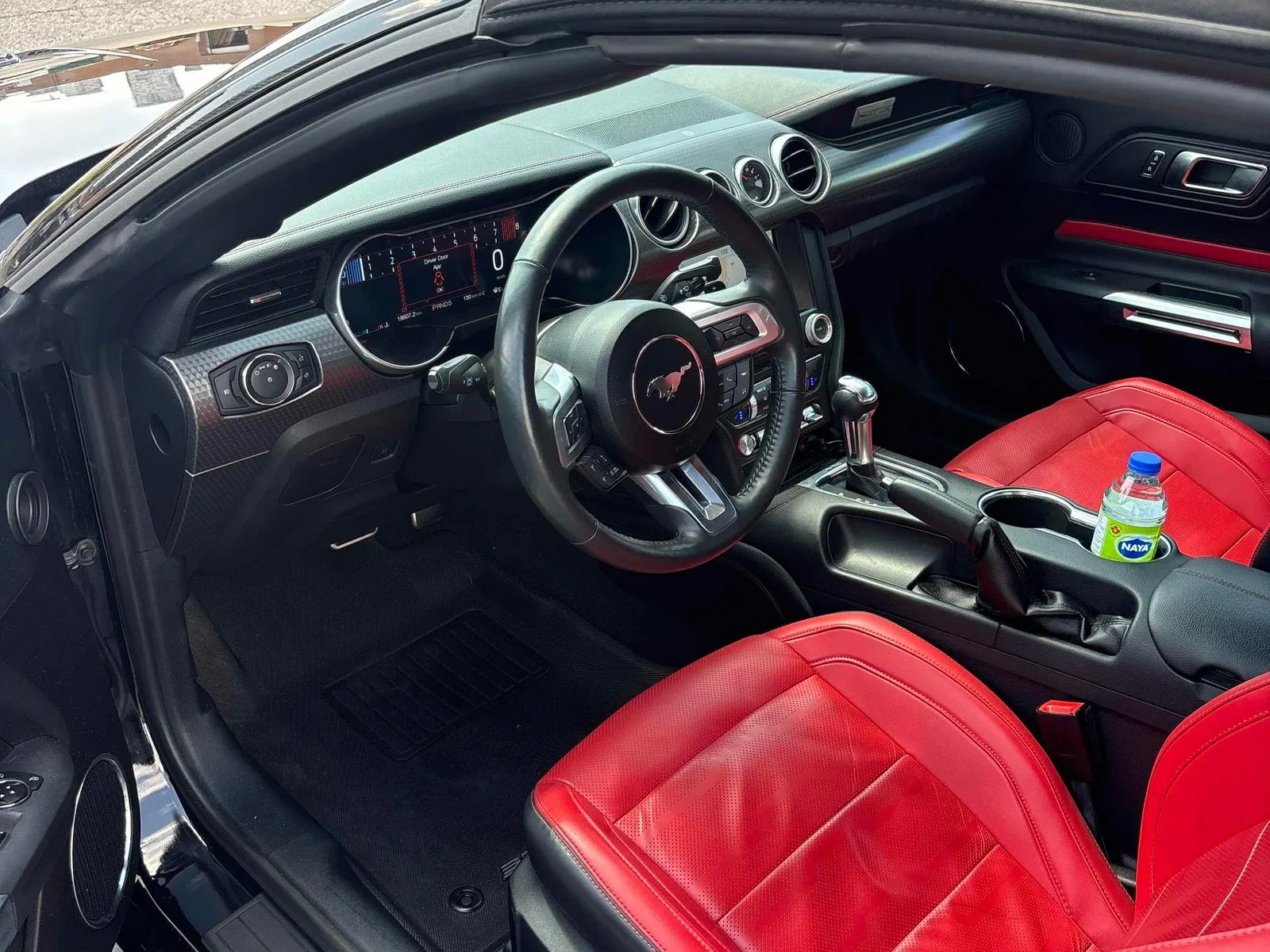Interior driver side