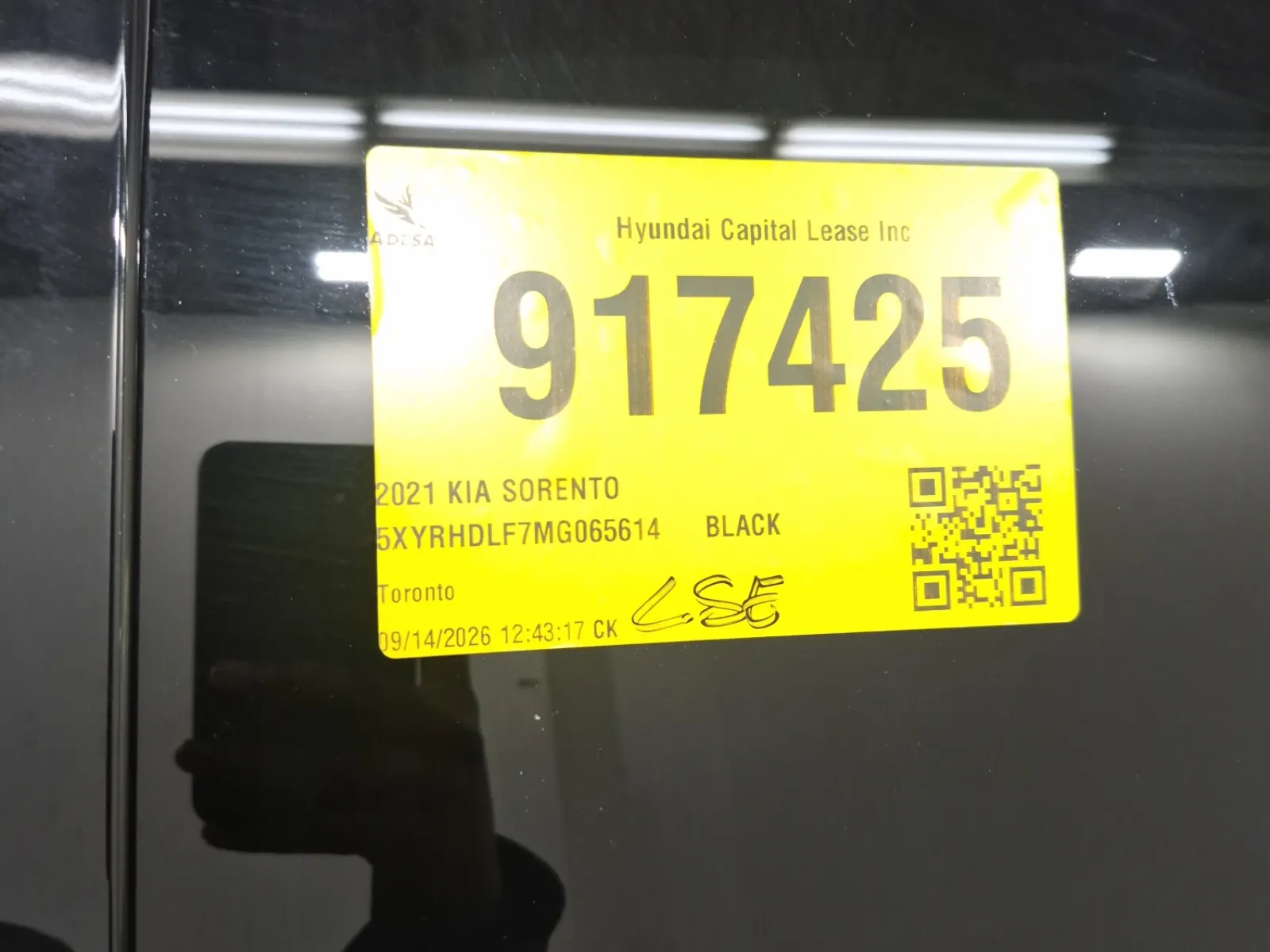 Inventory Label Photo