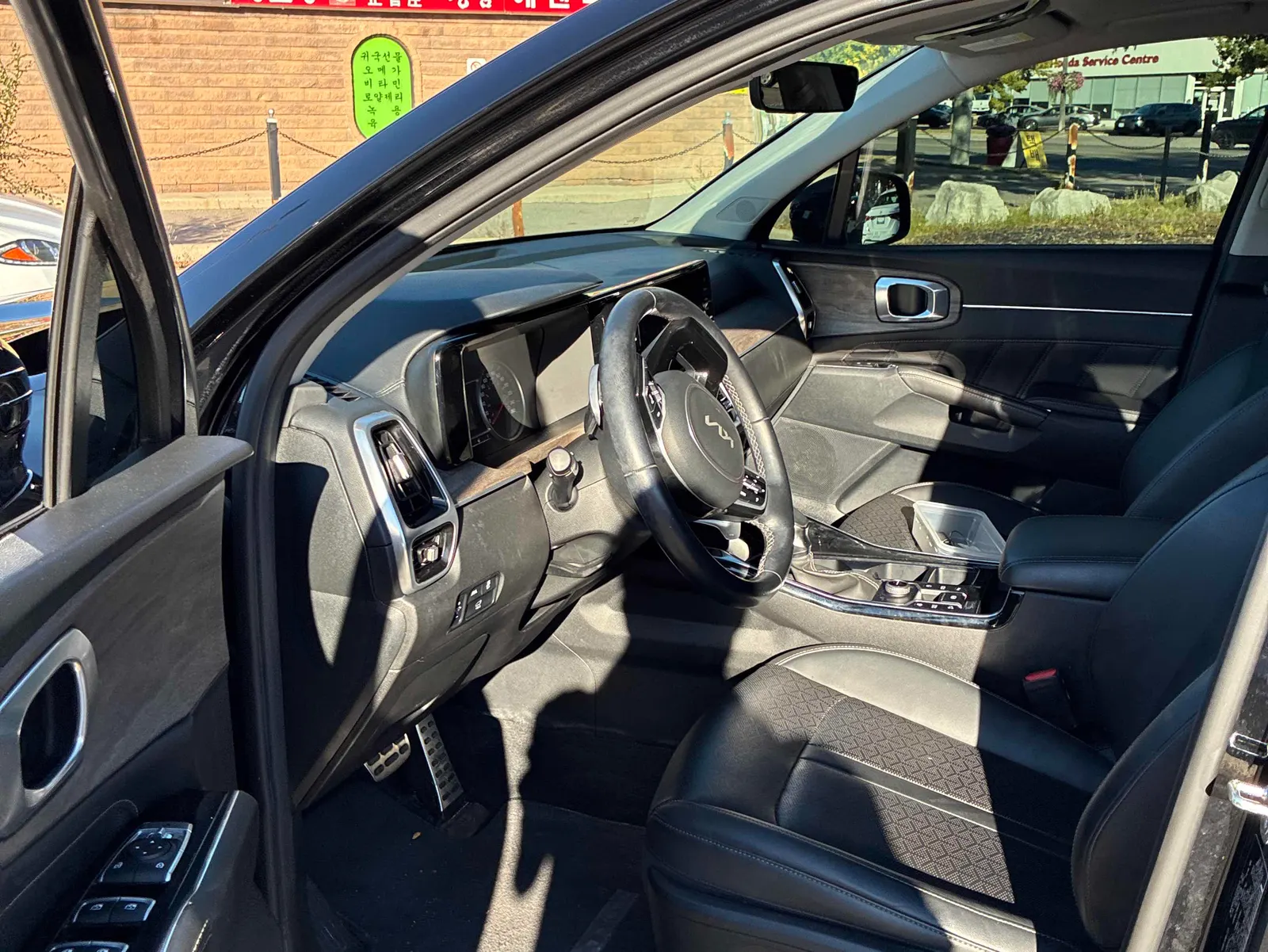 Interior driver side