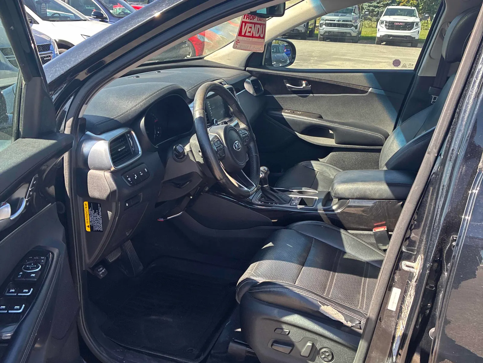 Interior driver side