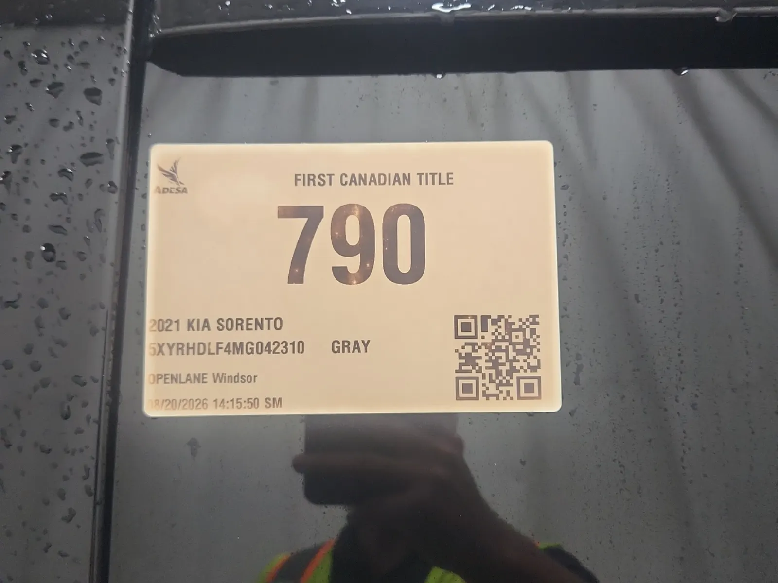 Inventory Label Photo