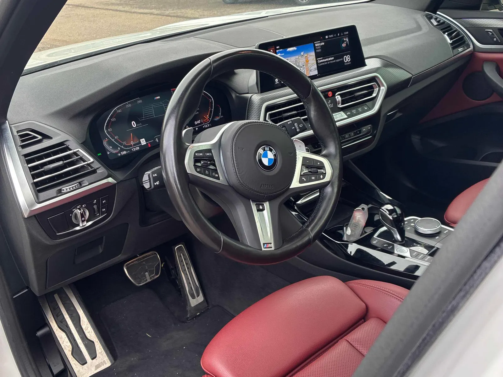 Interior driver side