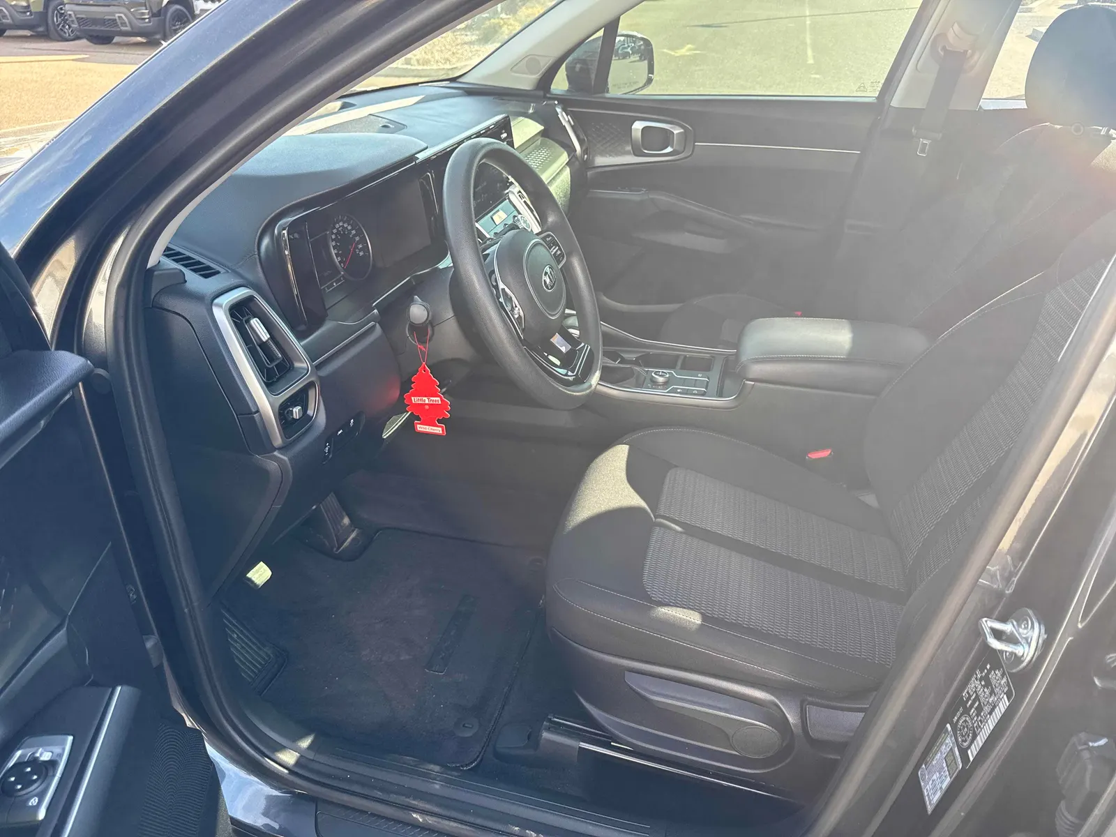 Interior driver side