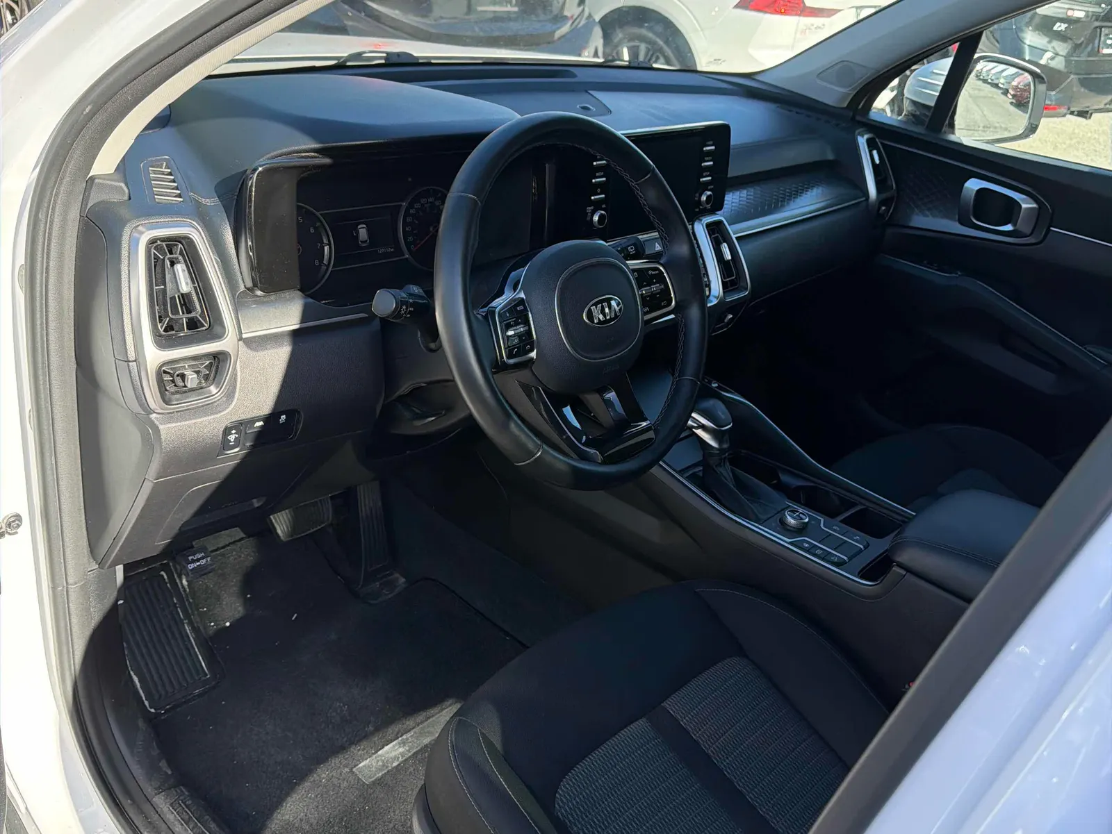 Interior driver side