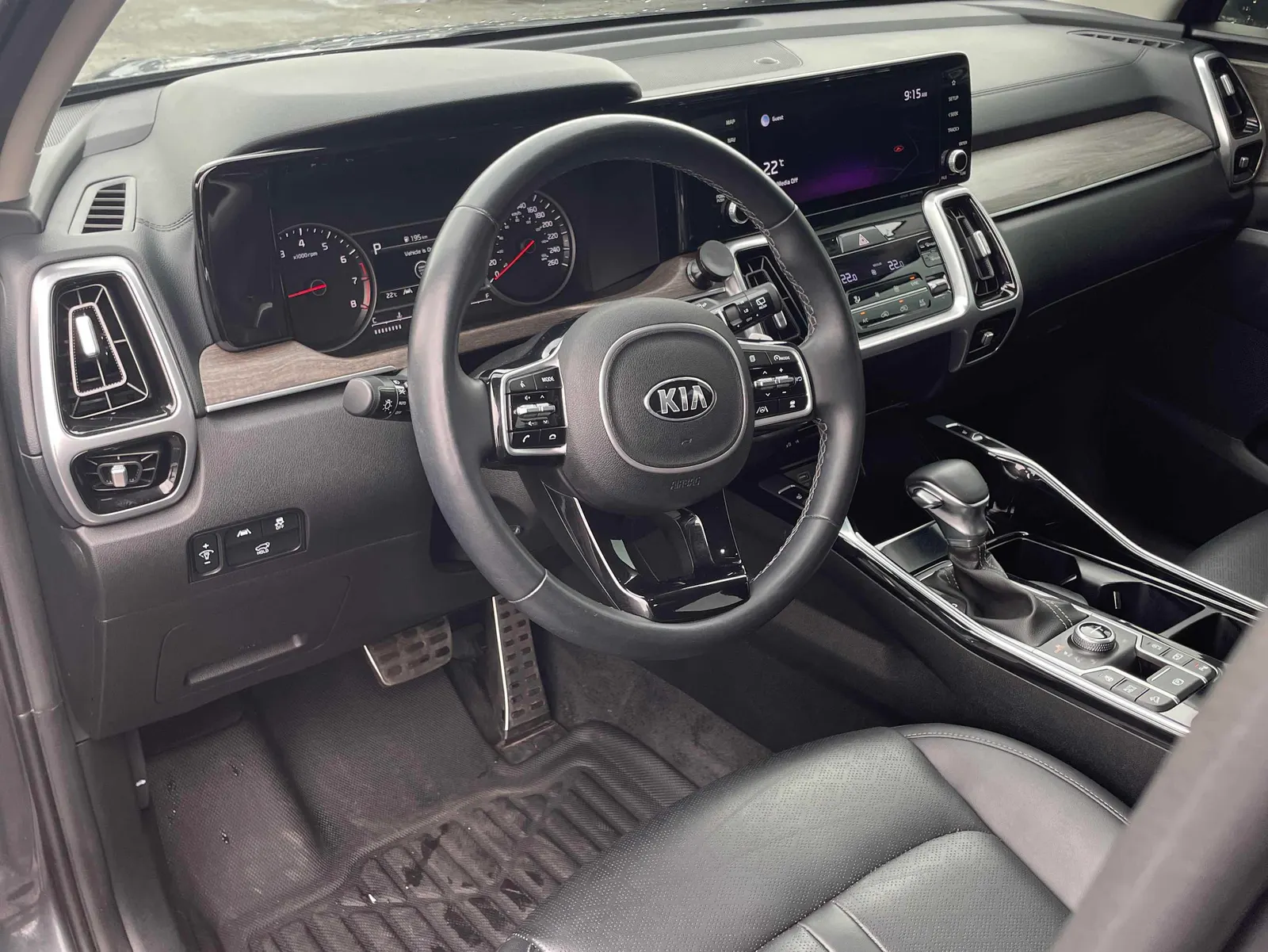 Interior driver side