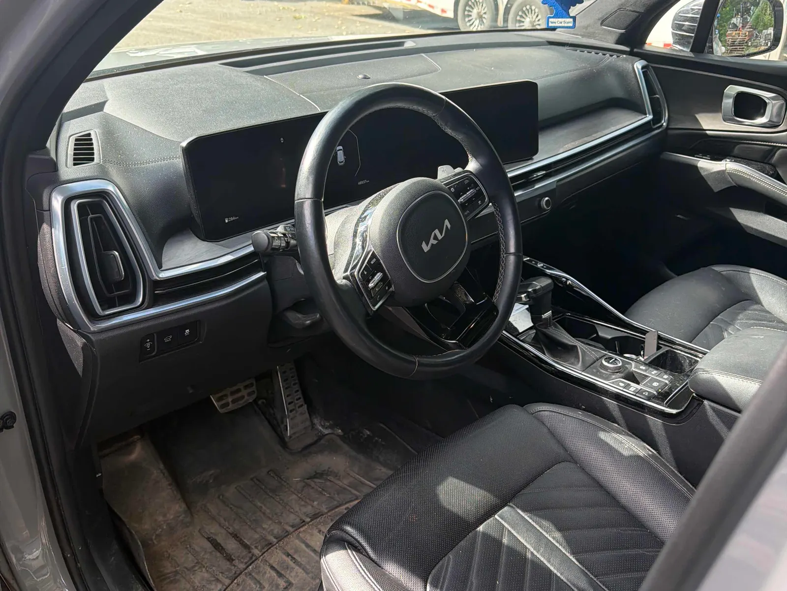 Interior driver side