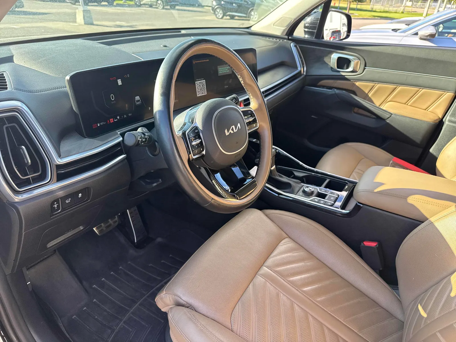 Interior driver side
