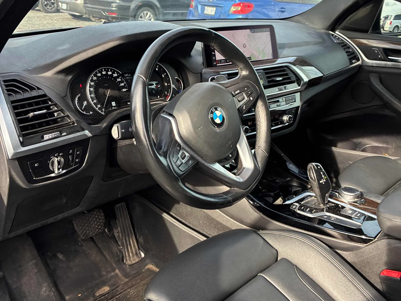 Interior driver side