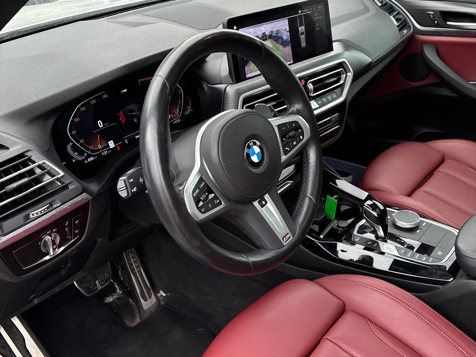 Interior driver side