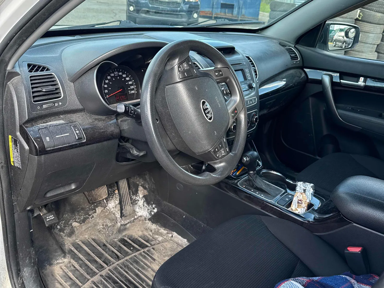 Interior driver side