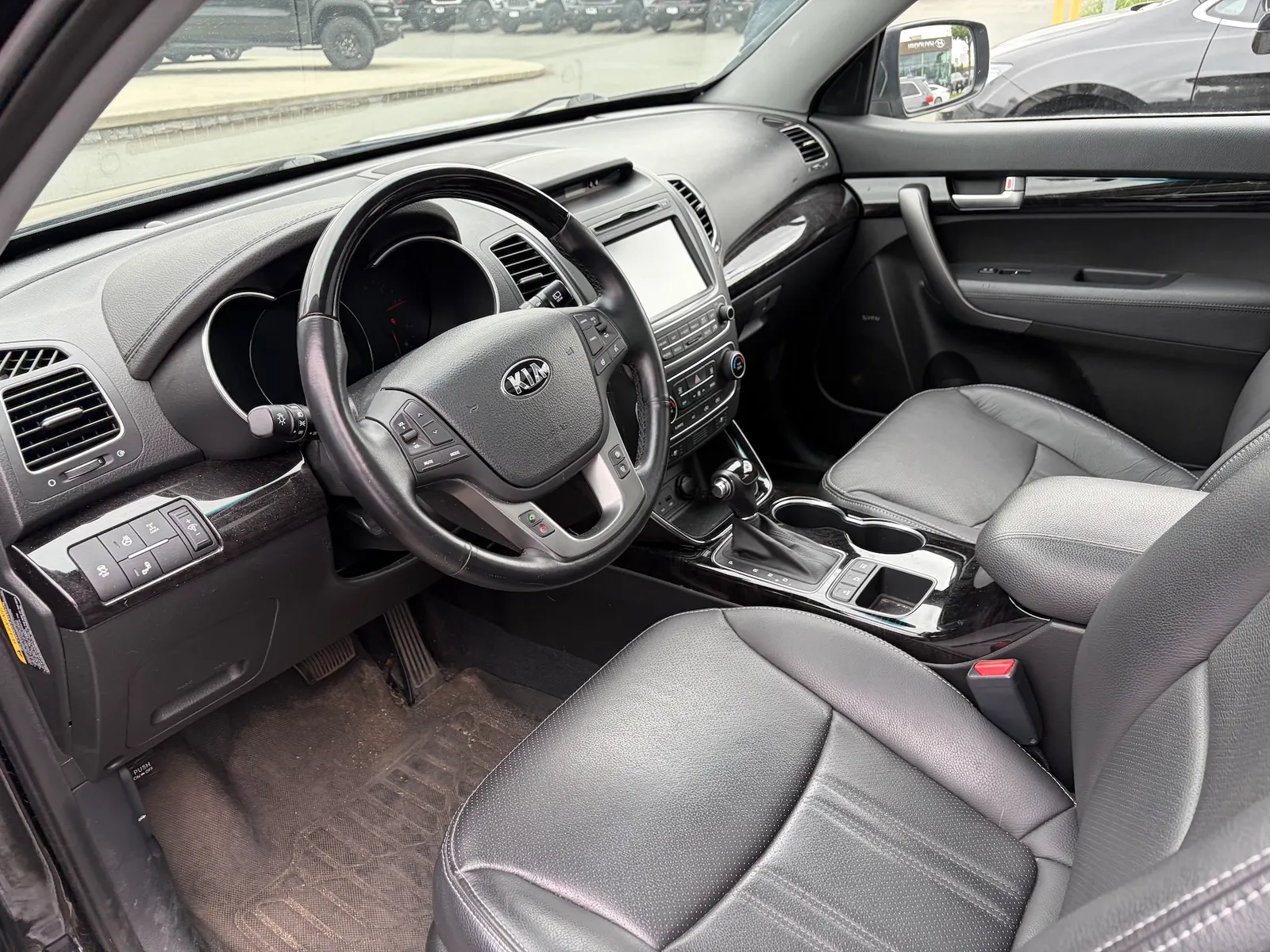 Interior driver side