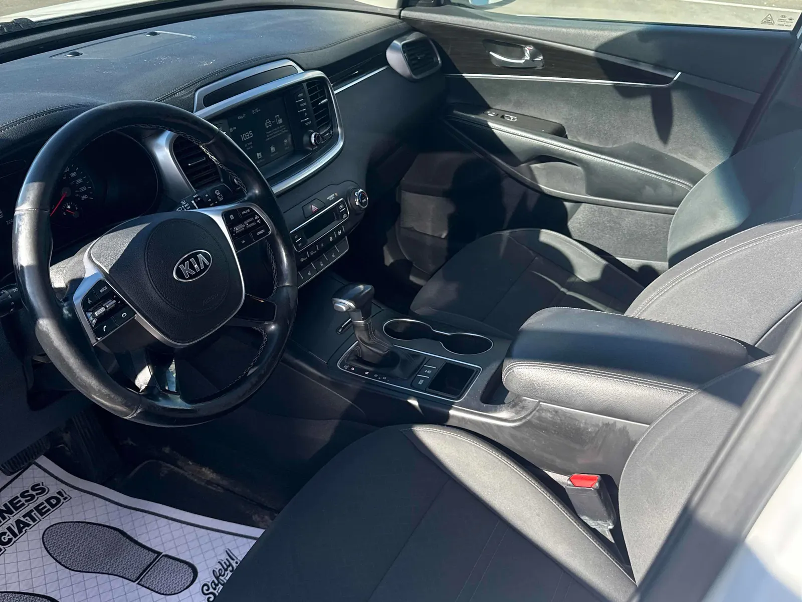 Interior driver side