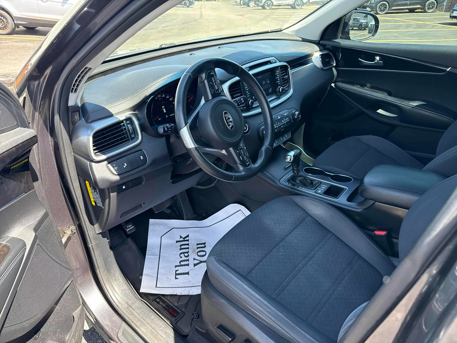 Interior driver side